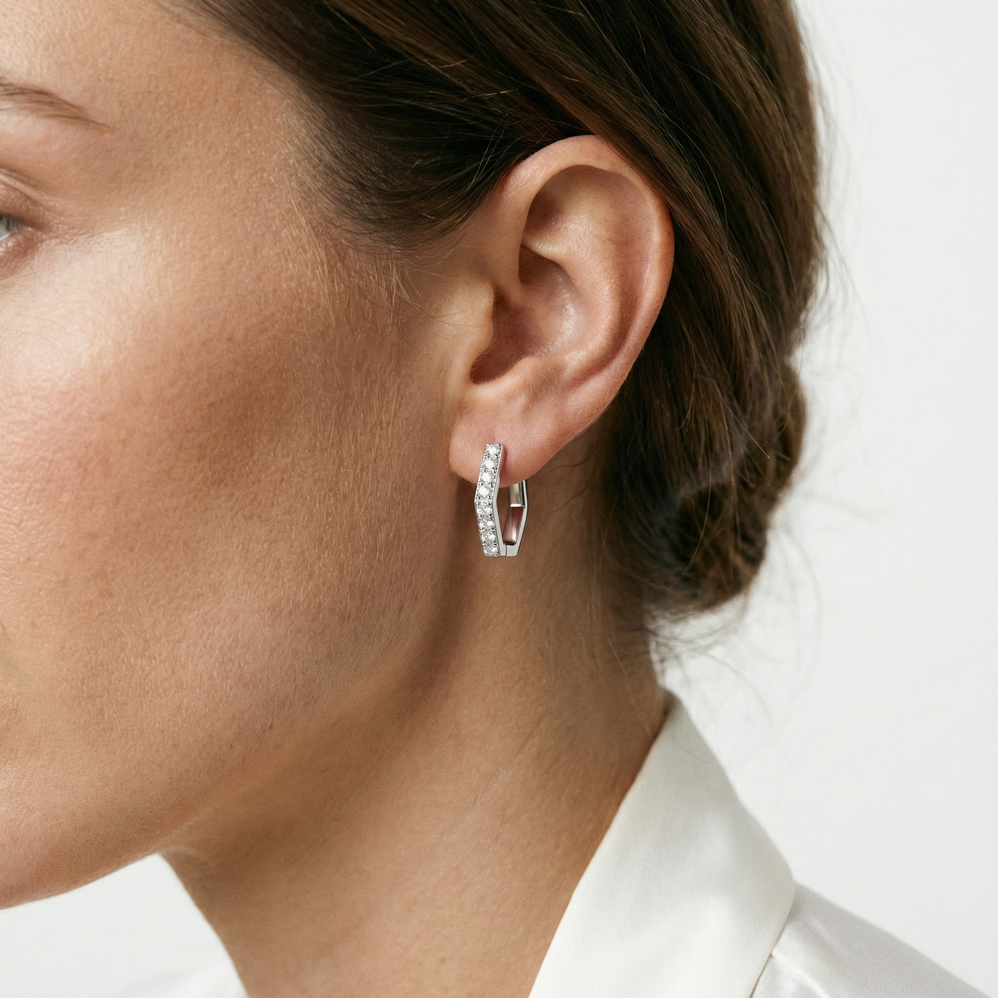 Orla Moissanite Earring