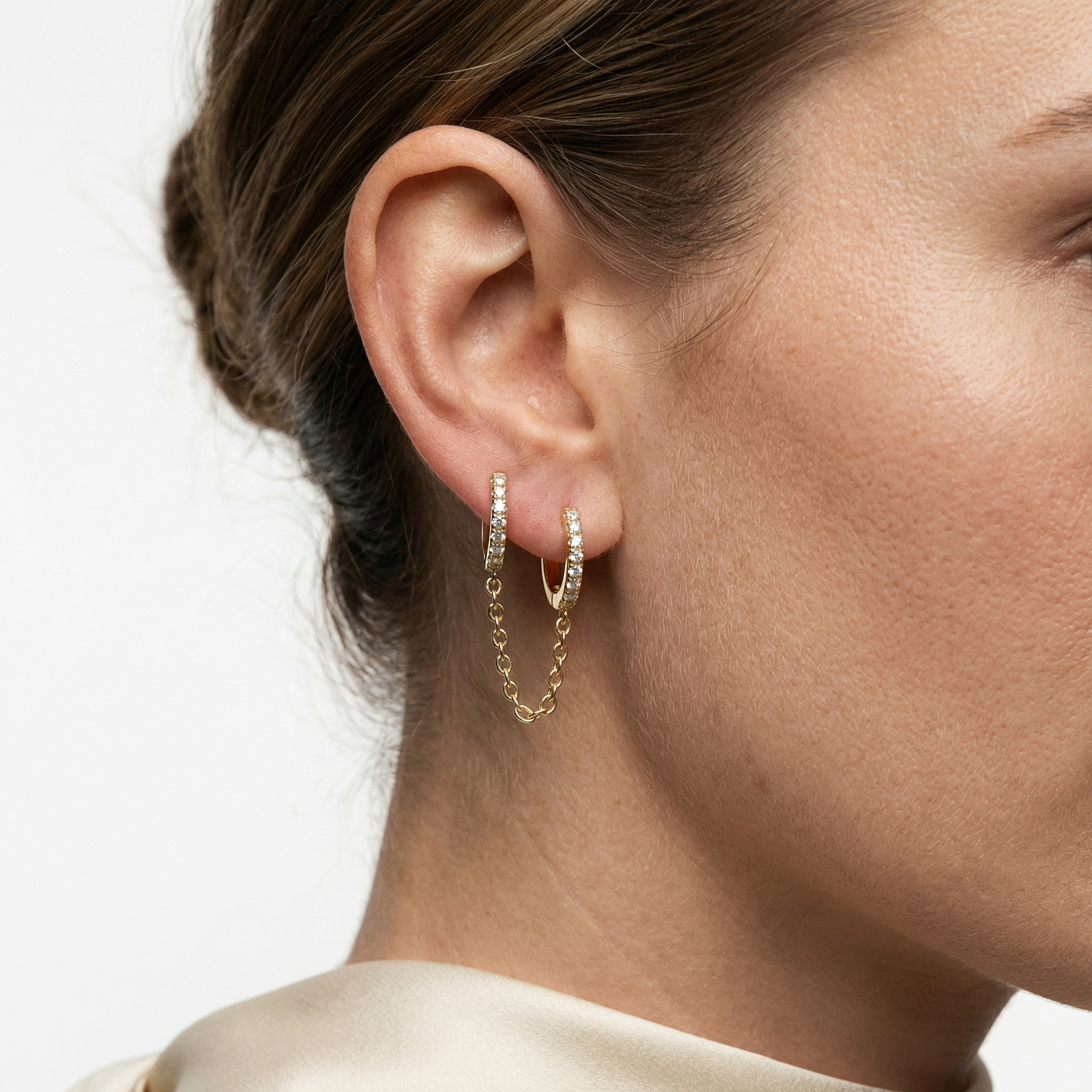 Vael Moissanite Earring