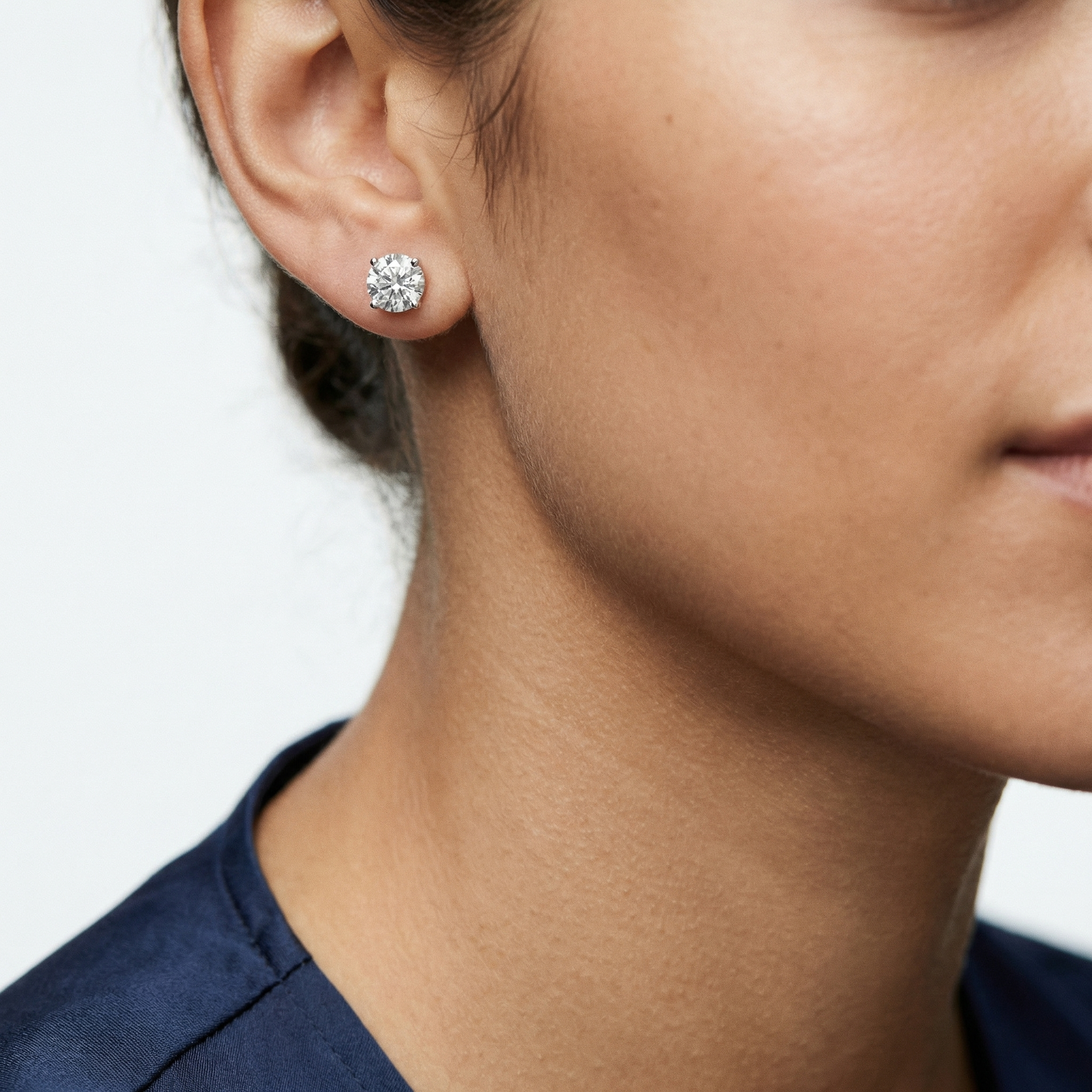 Ciel Moissanite Earring