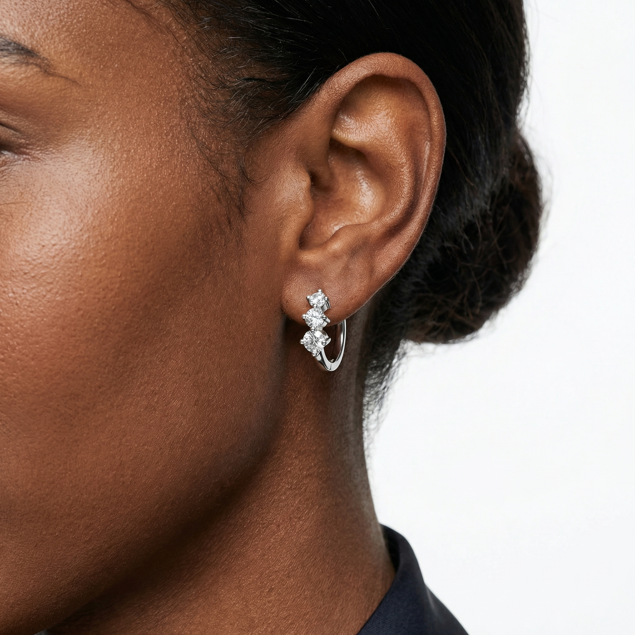 Mireille Moissanite Earring
