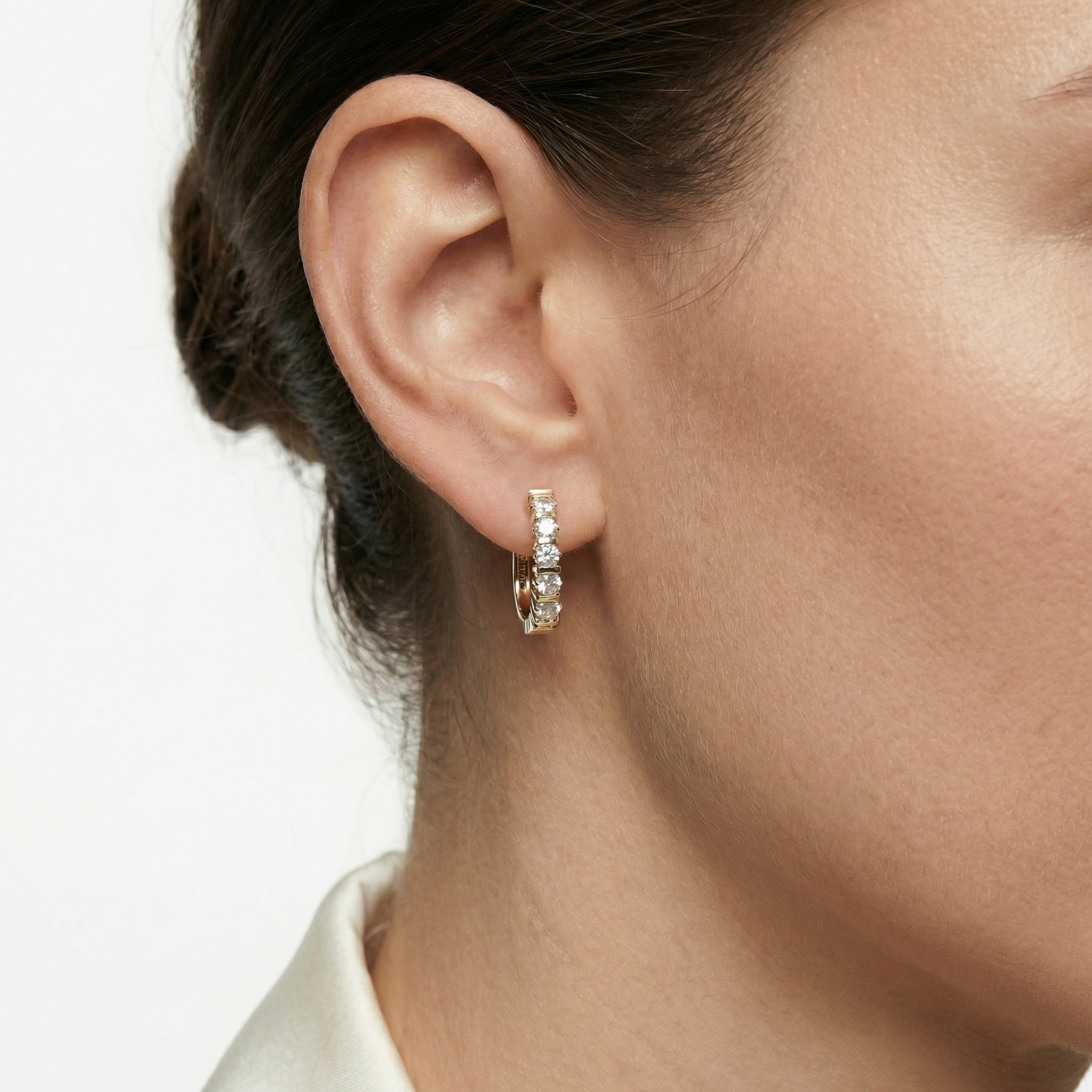 Zinara Moissanite Earring