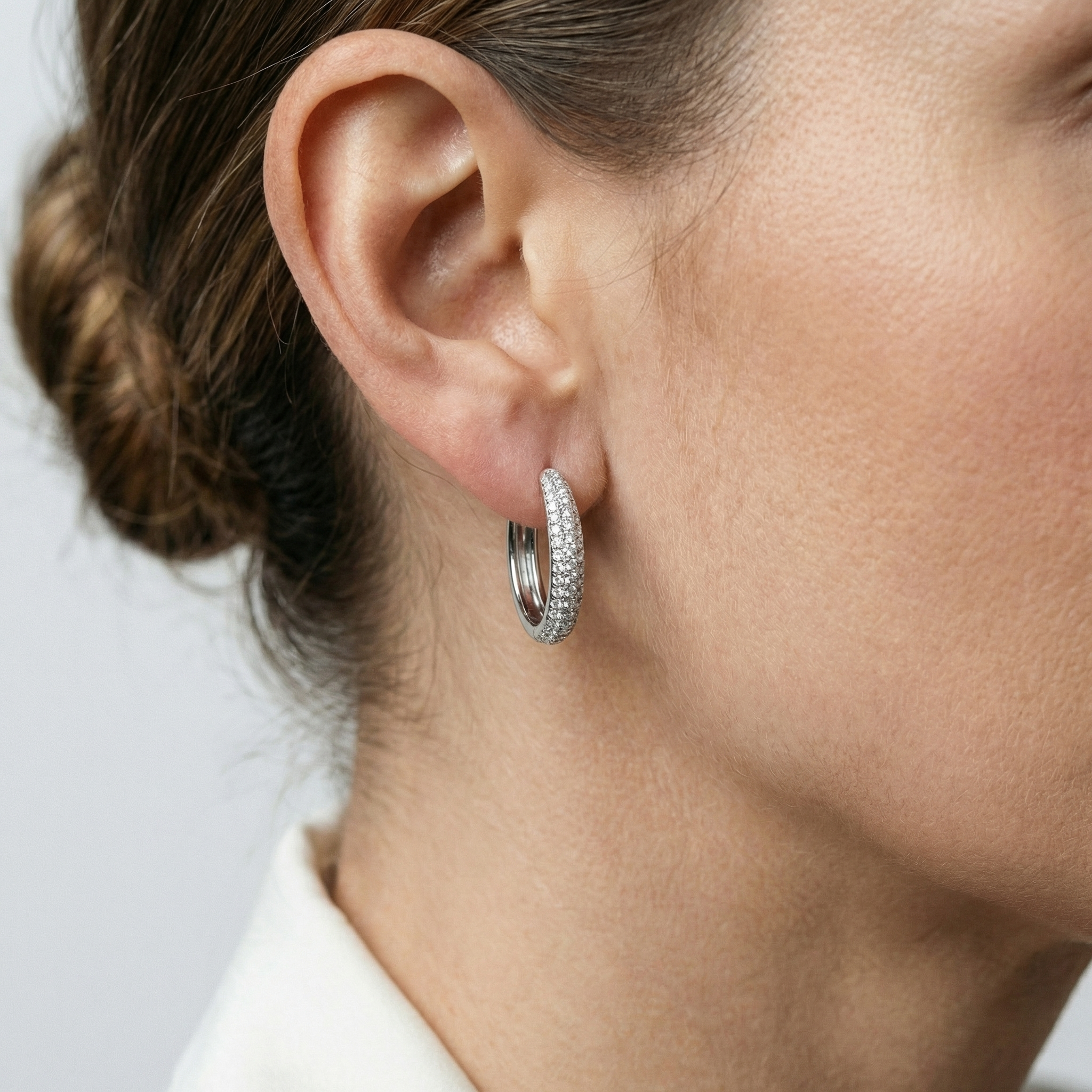 Evanthe Moissanite Earring