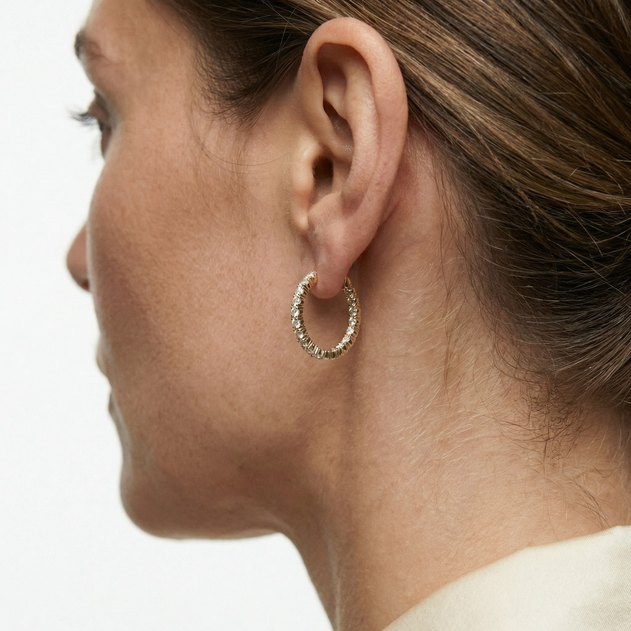 Rella Moissanite Earring