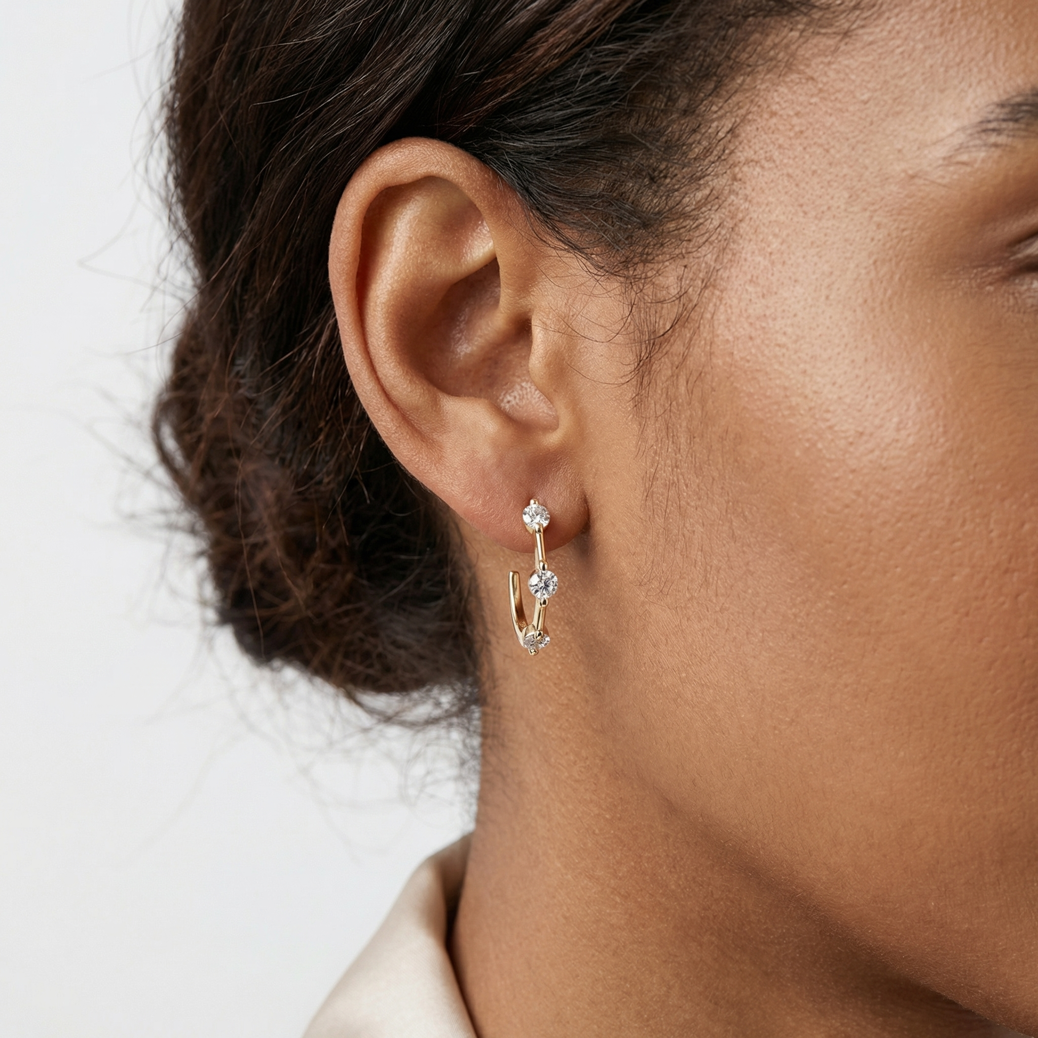 Selar Moissanite Earring