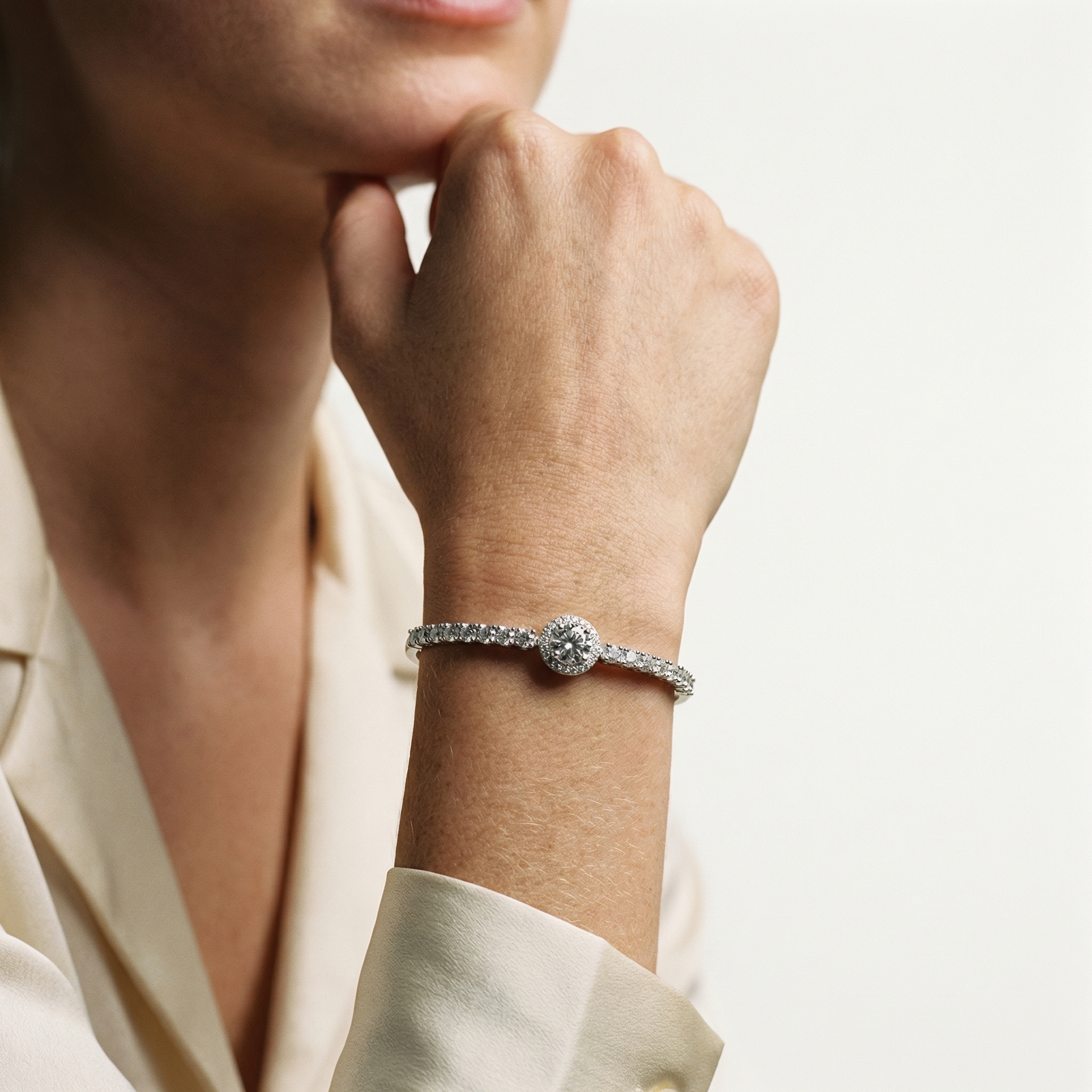 Isleen Moissanite Bracelet