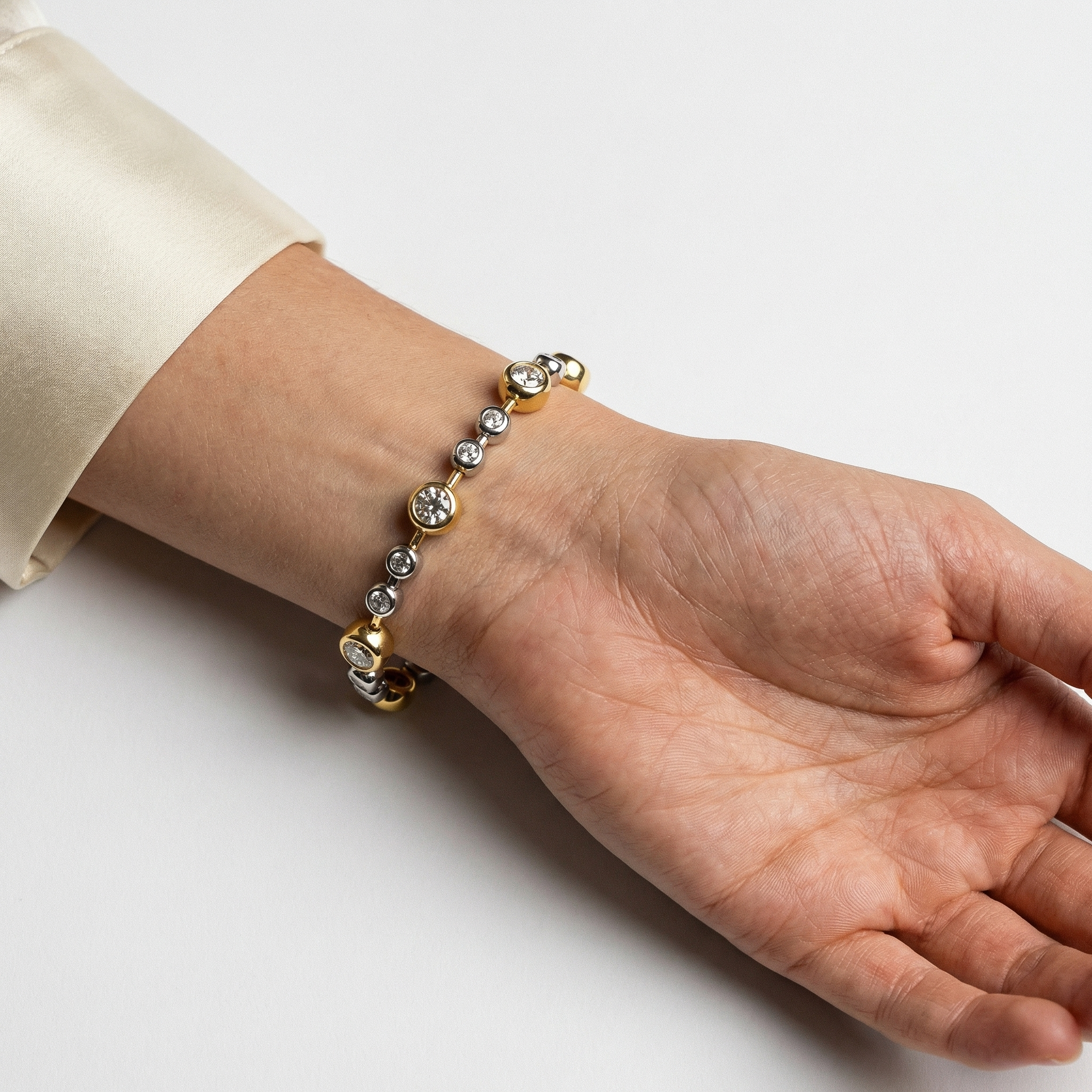 Lacey Moissanite Bracelet