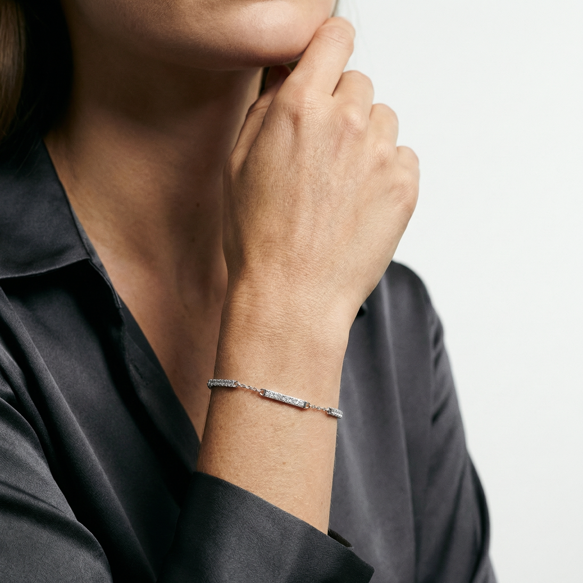 Sylvaine Moissanite Bracelet