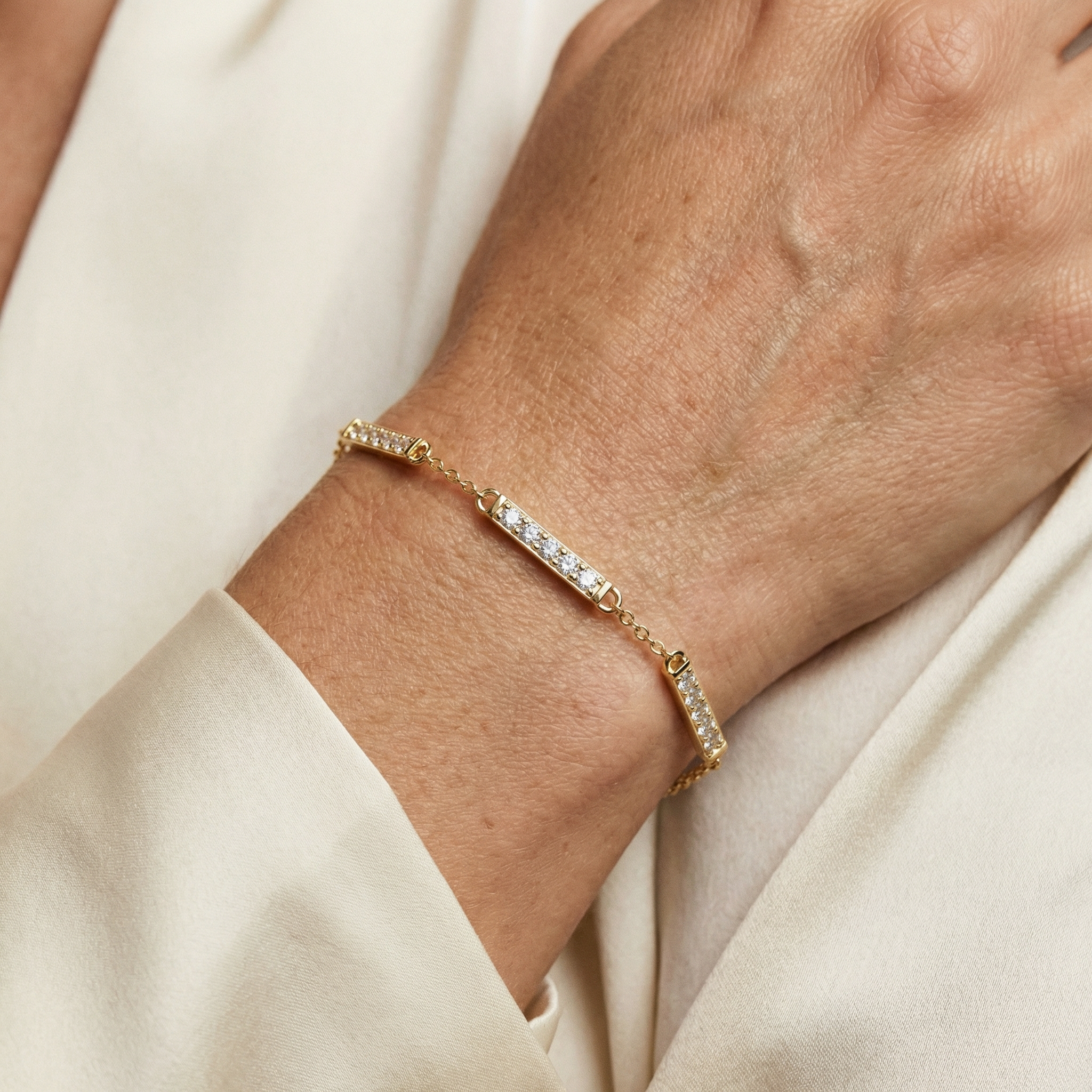 Sylvaine Moissanite Bracelet