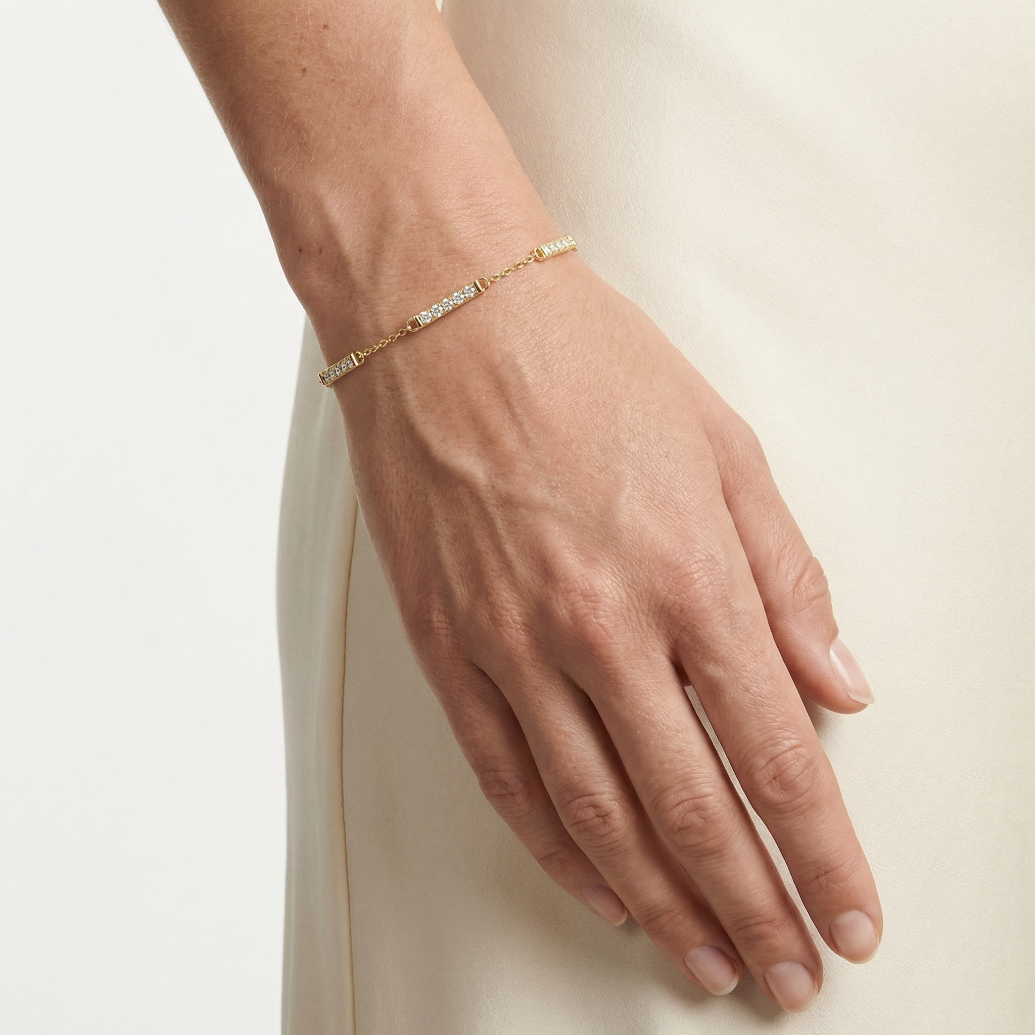Sylvaine Moissanite Bracelet