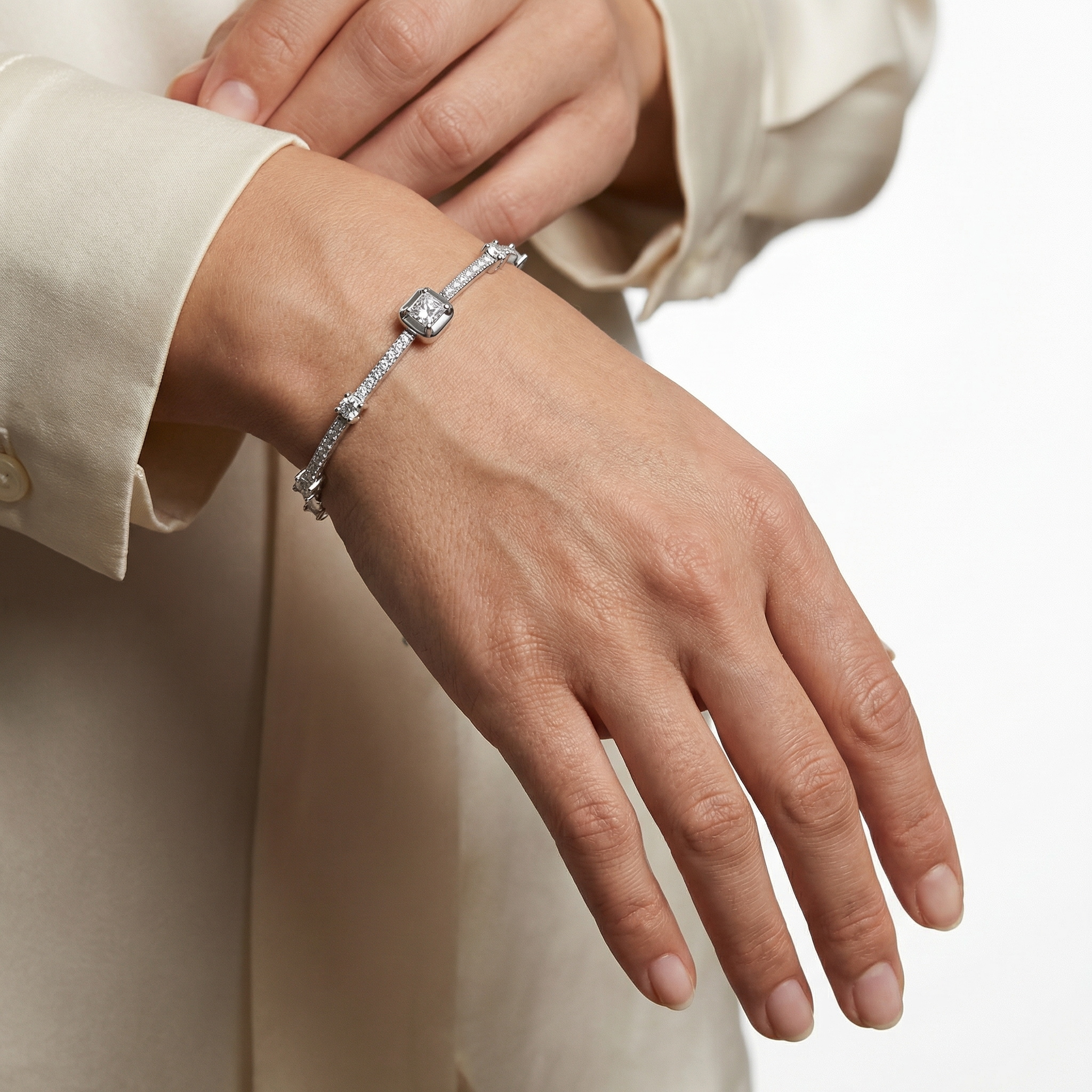 Seline Moissanite Bracelet