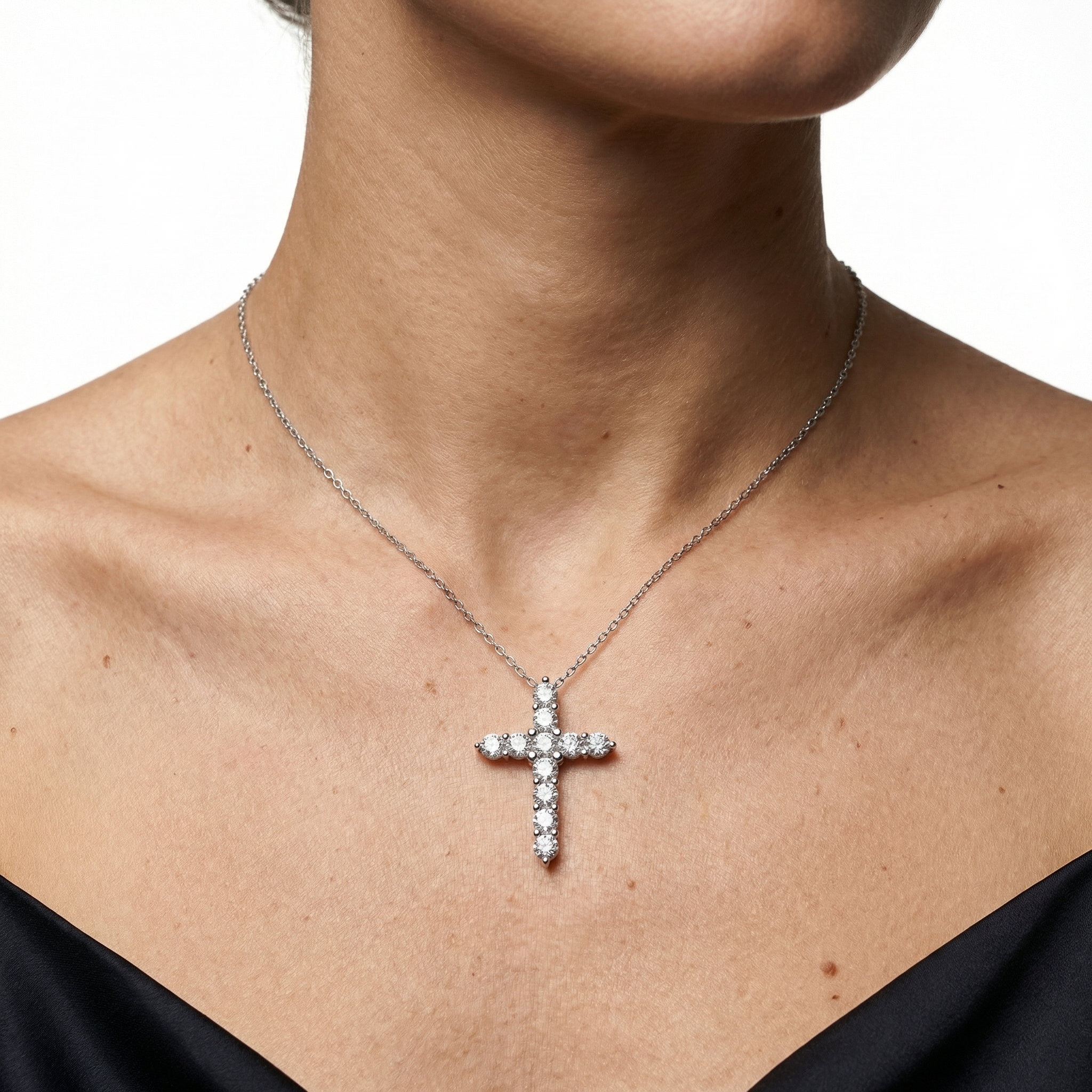 Carina Moissanite Necklace