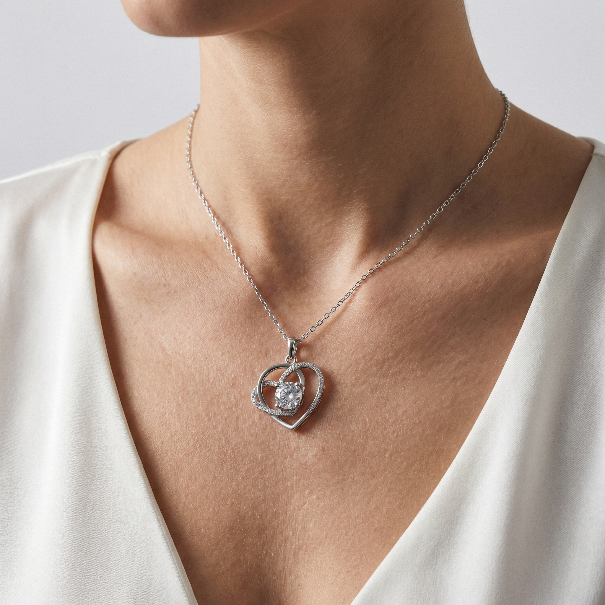 Solène Moissanite Necklace