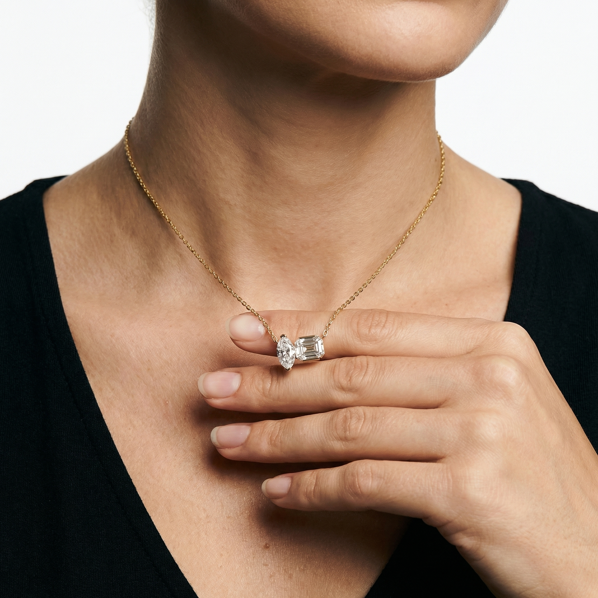 Brexley Moissanite Necklace