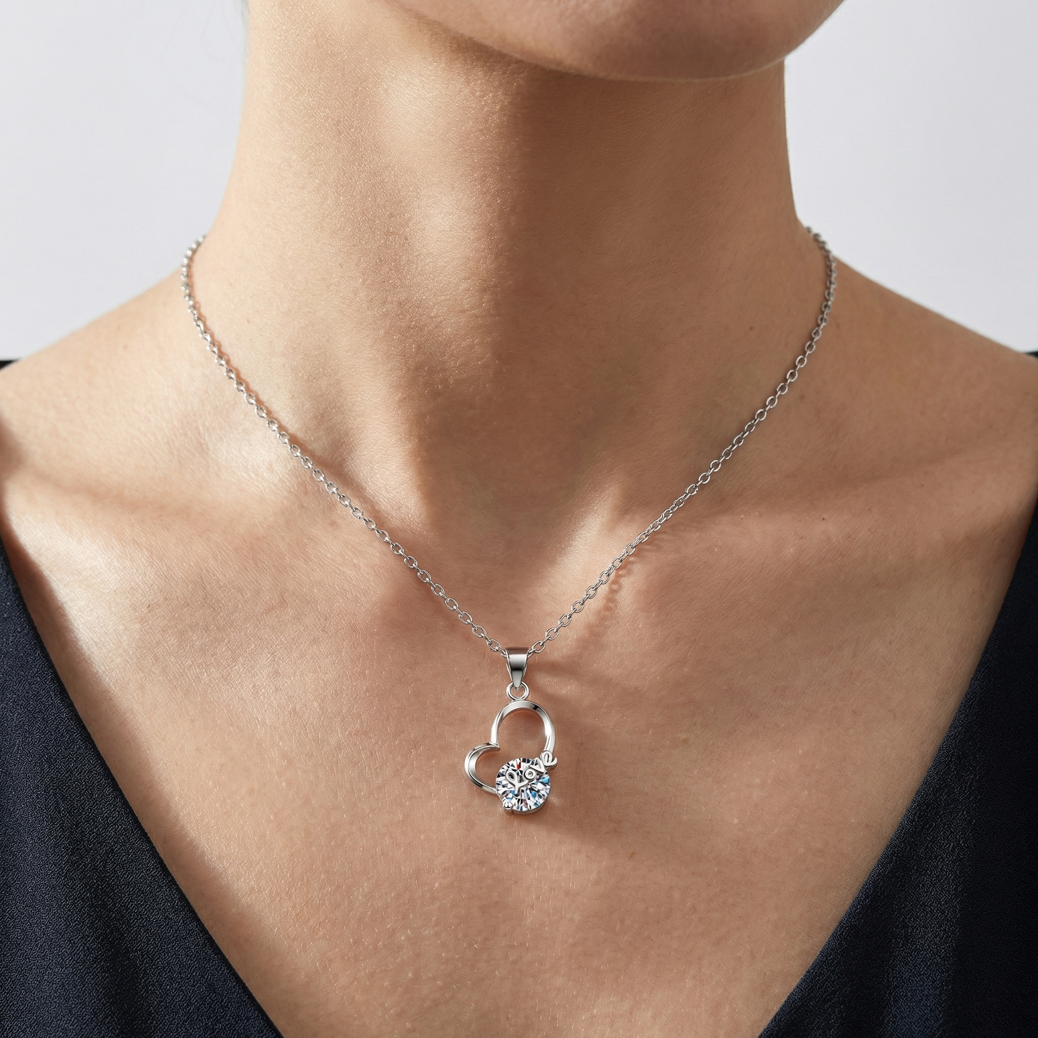 Odile Moissanite Necklace