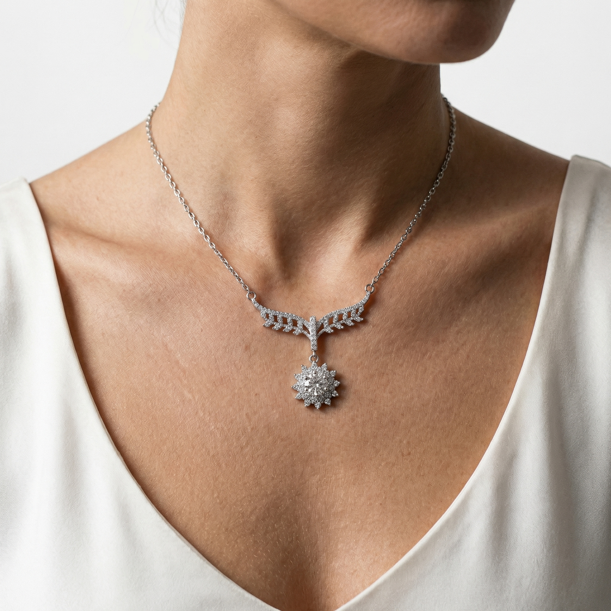 Lumiere Moissanite Necklace