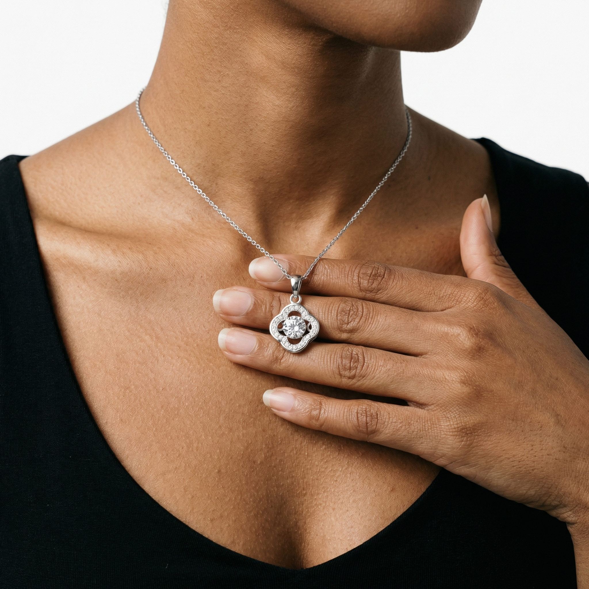 Rivette Moissanite Necklace