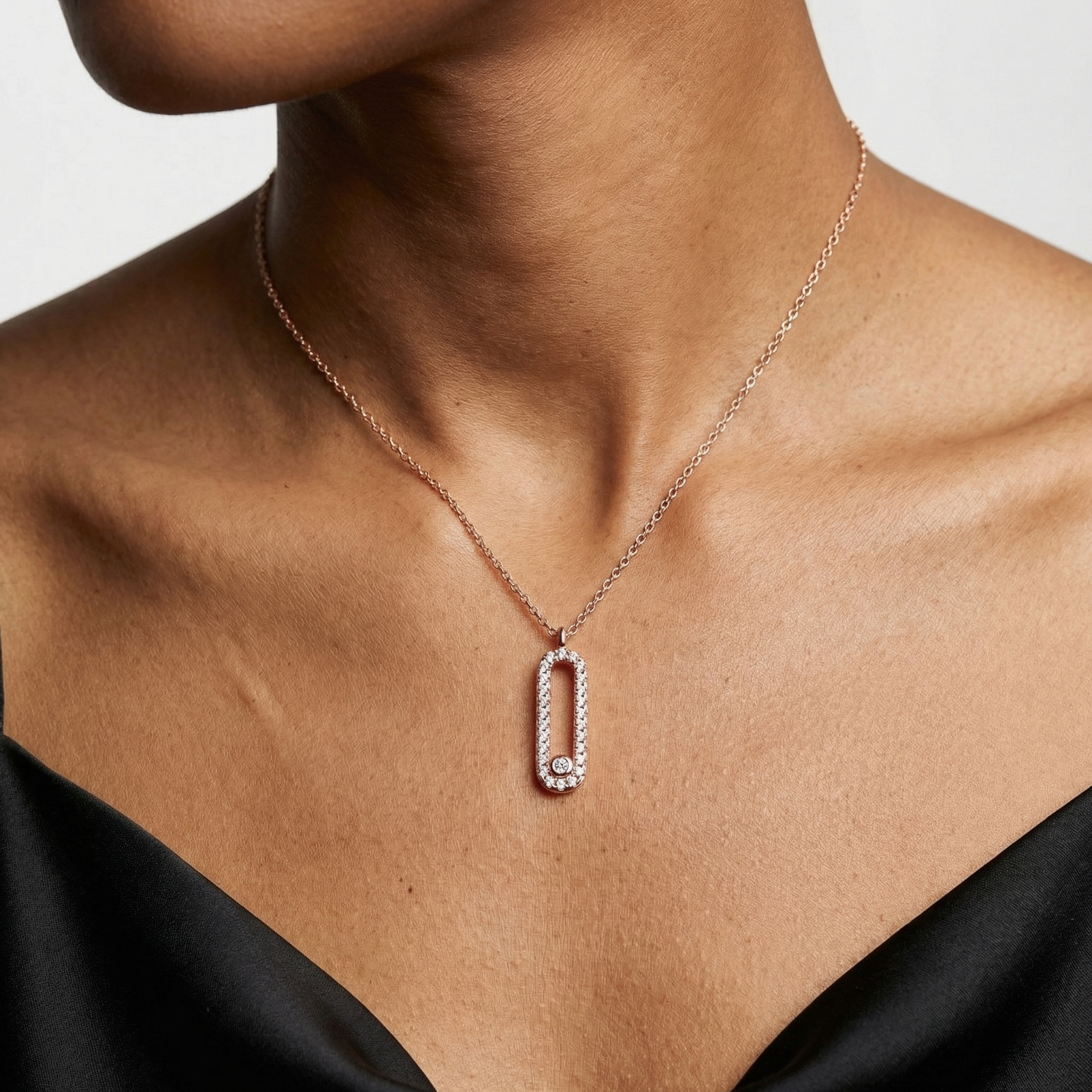 Auryn Moissanite Necklace