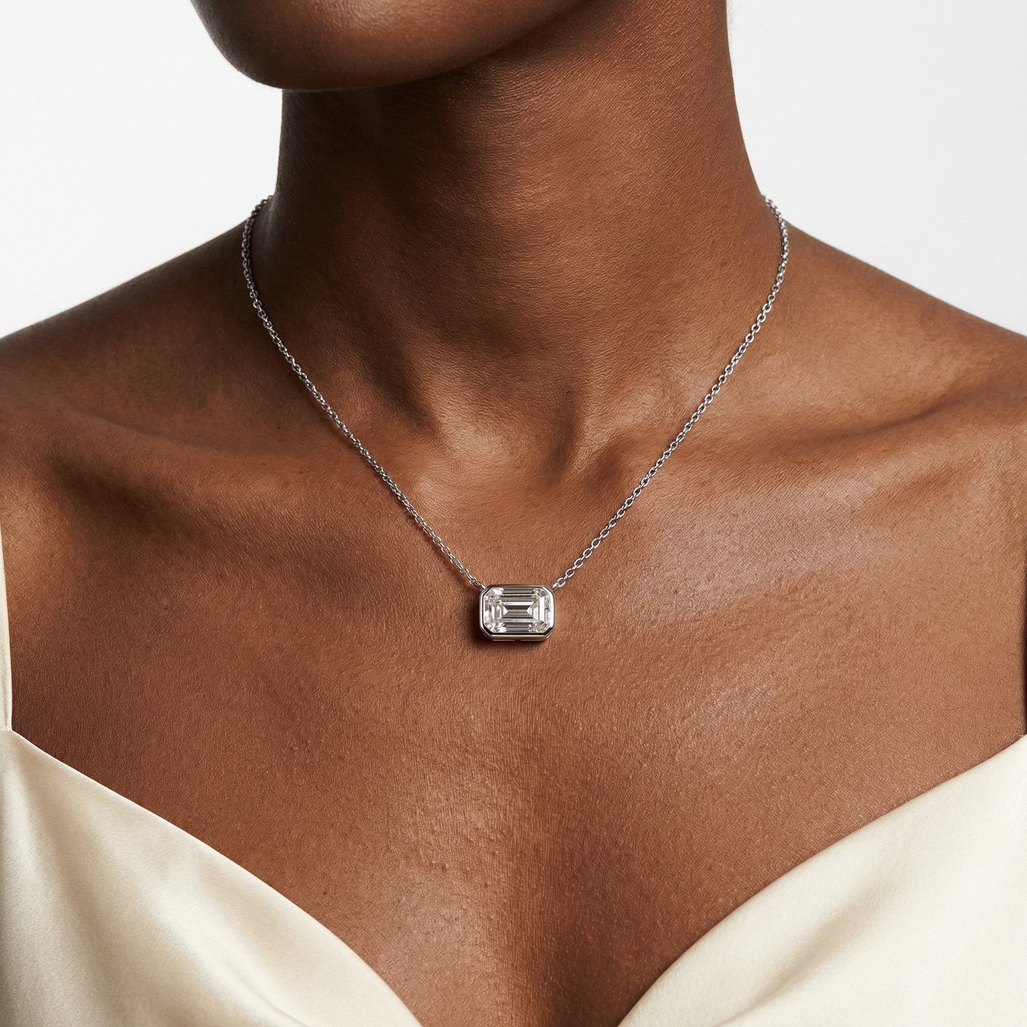 Sable Moissanite Necklace