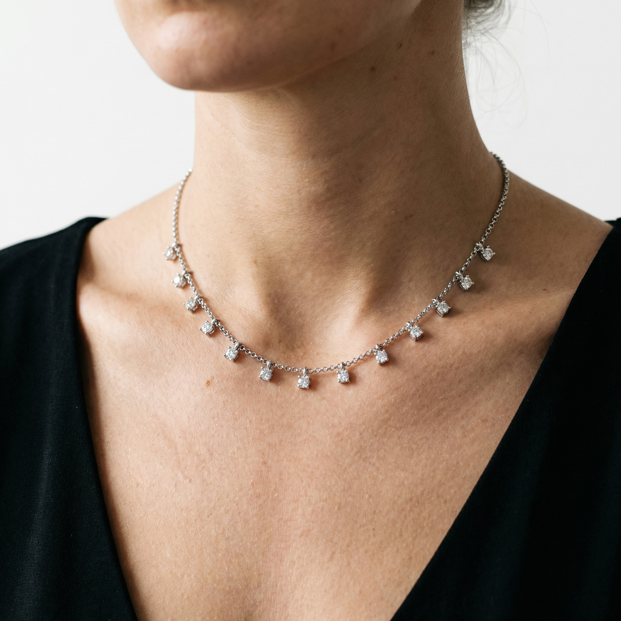 Nellen Moissanite Necklace