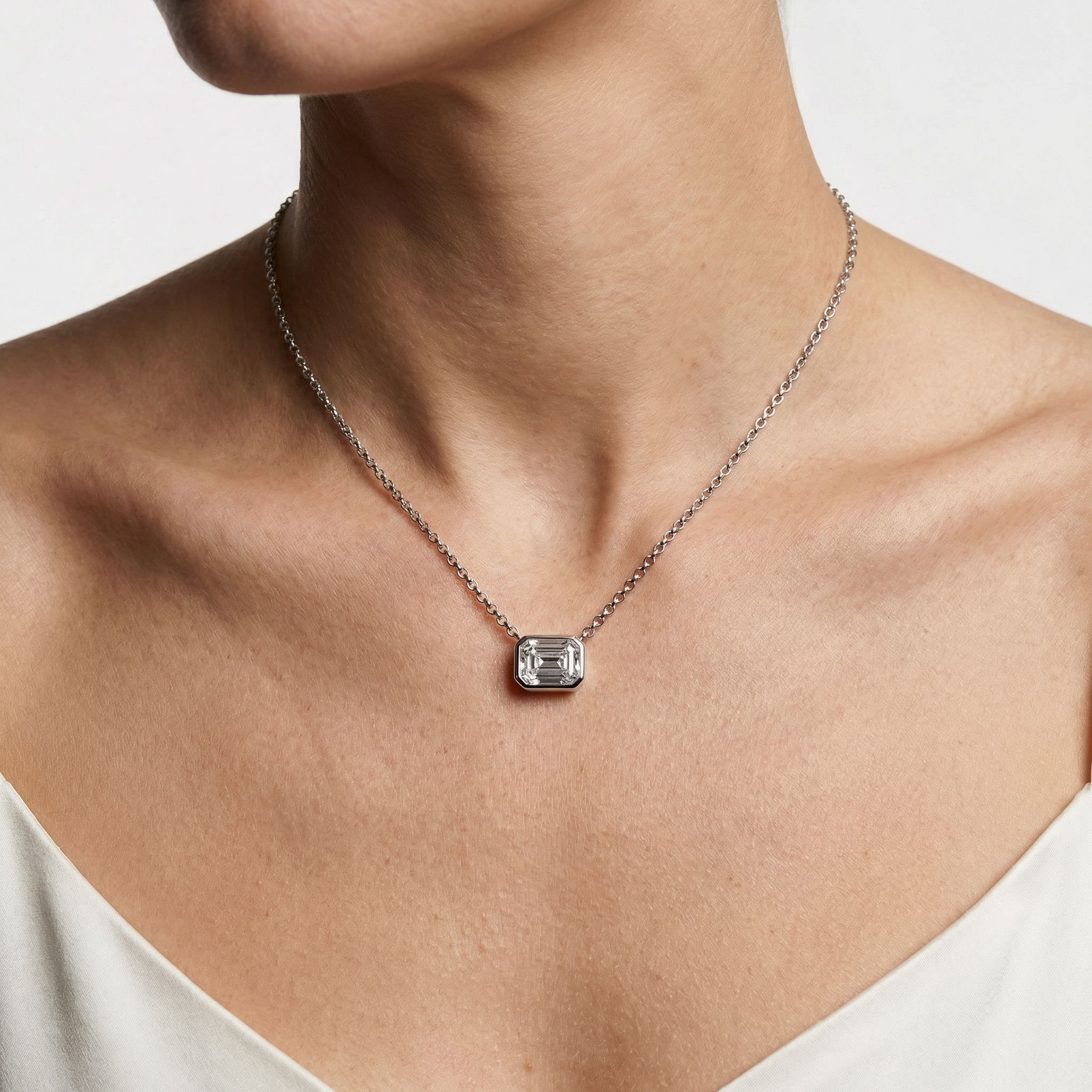 Solvene Moissanite Necklace
