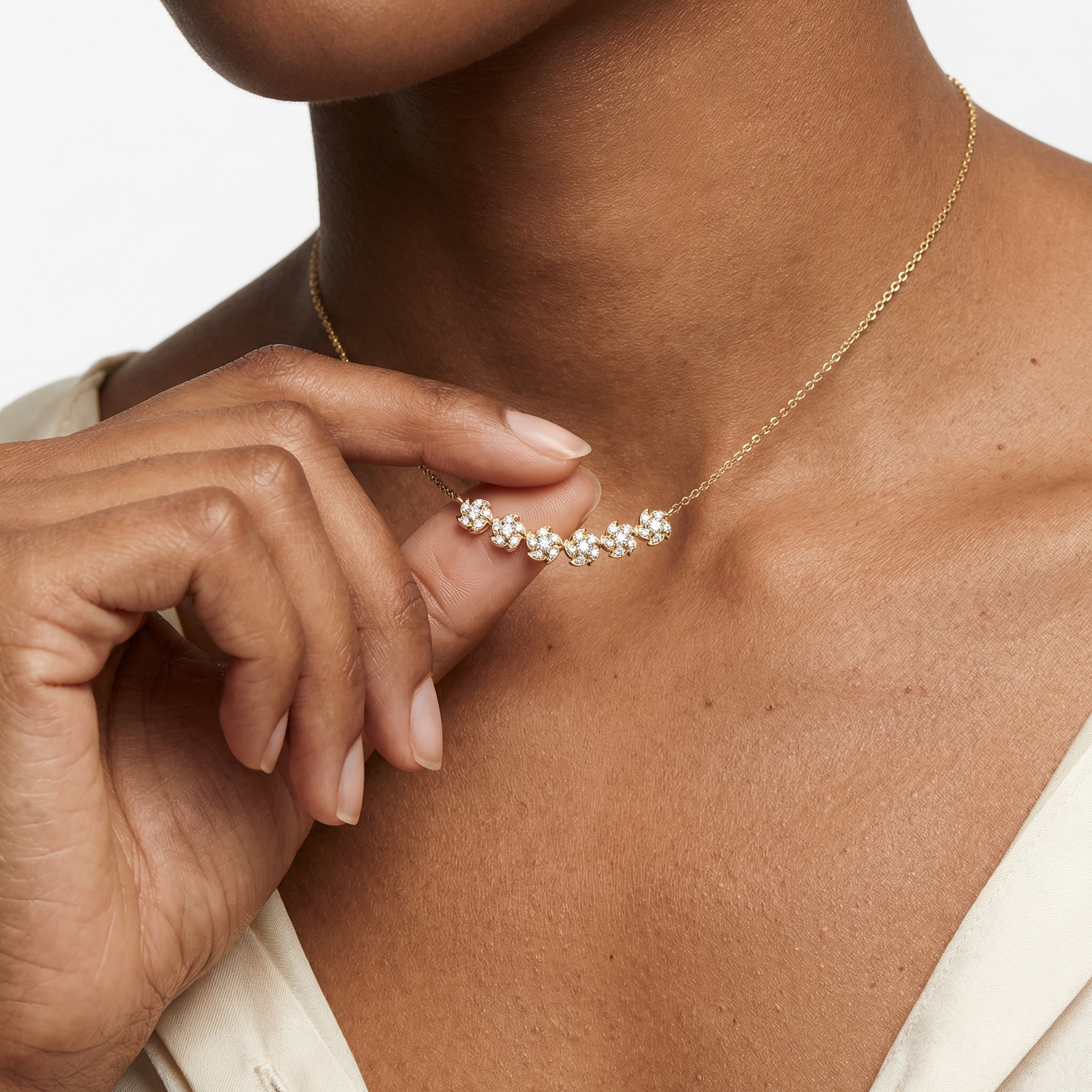 Tarian Moissanite Necklace