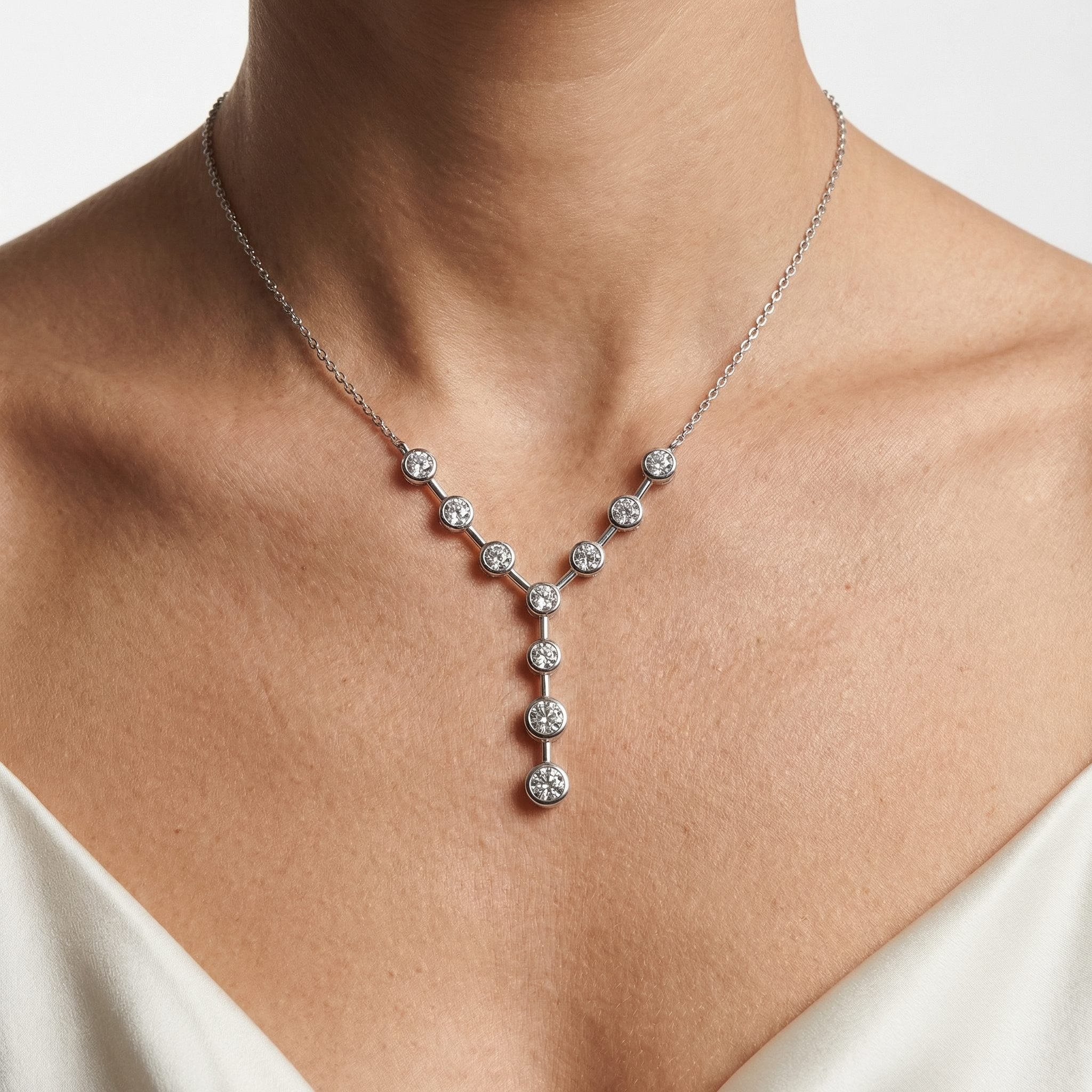 Nerissa Moissanite Necklace