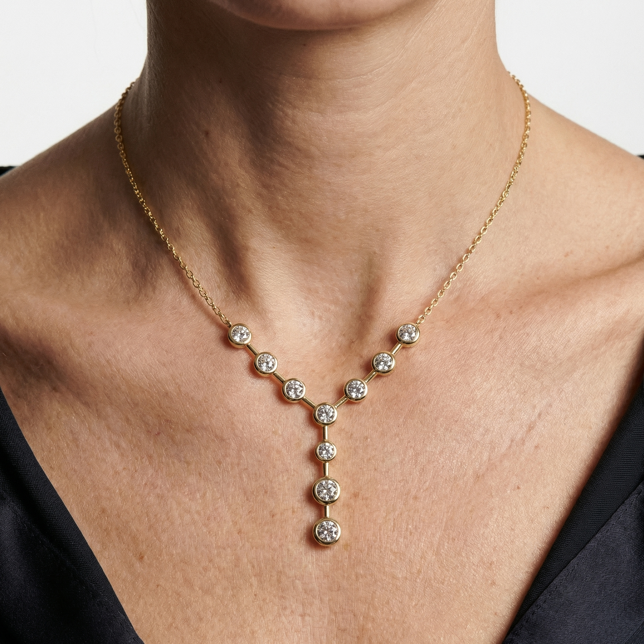 Nerissa Moissanite Necklace