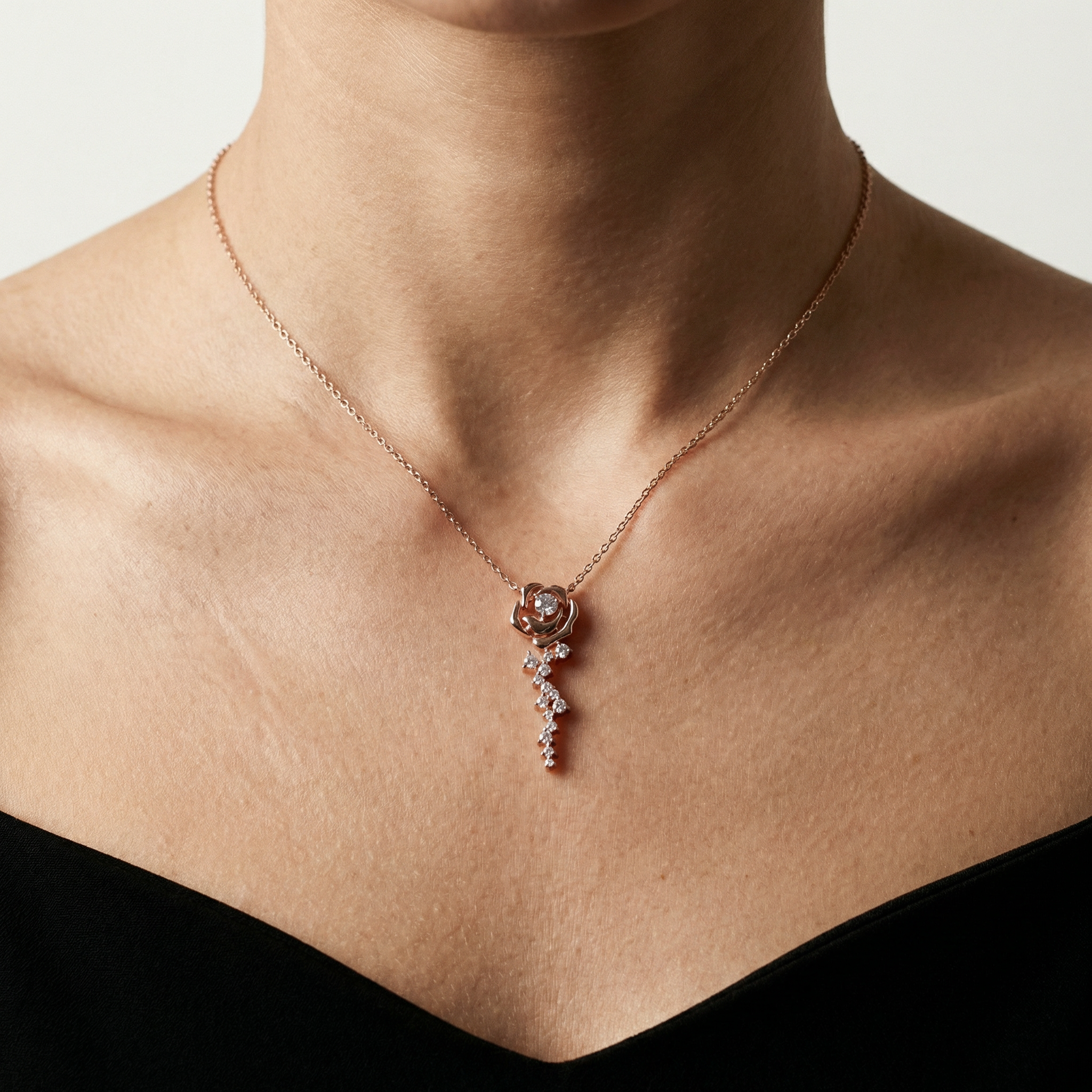 Luelle Moissanite Necklace