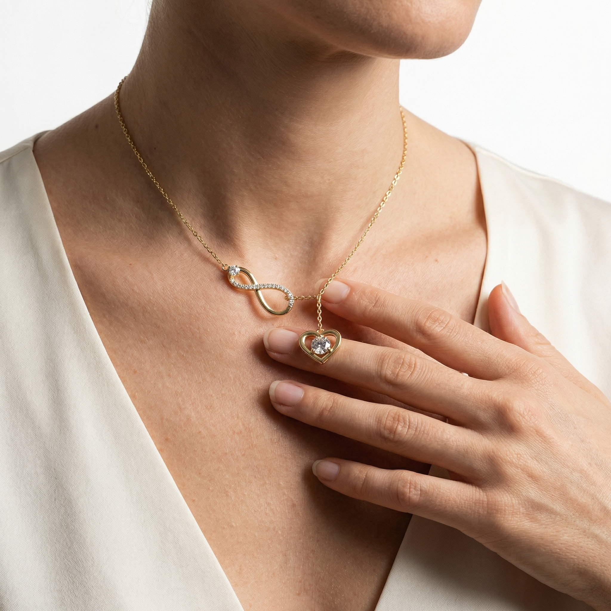 Brenova Moissanite Necklace