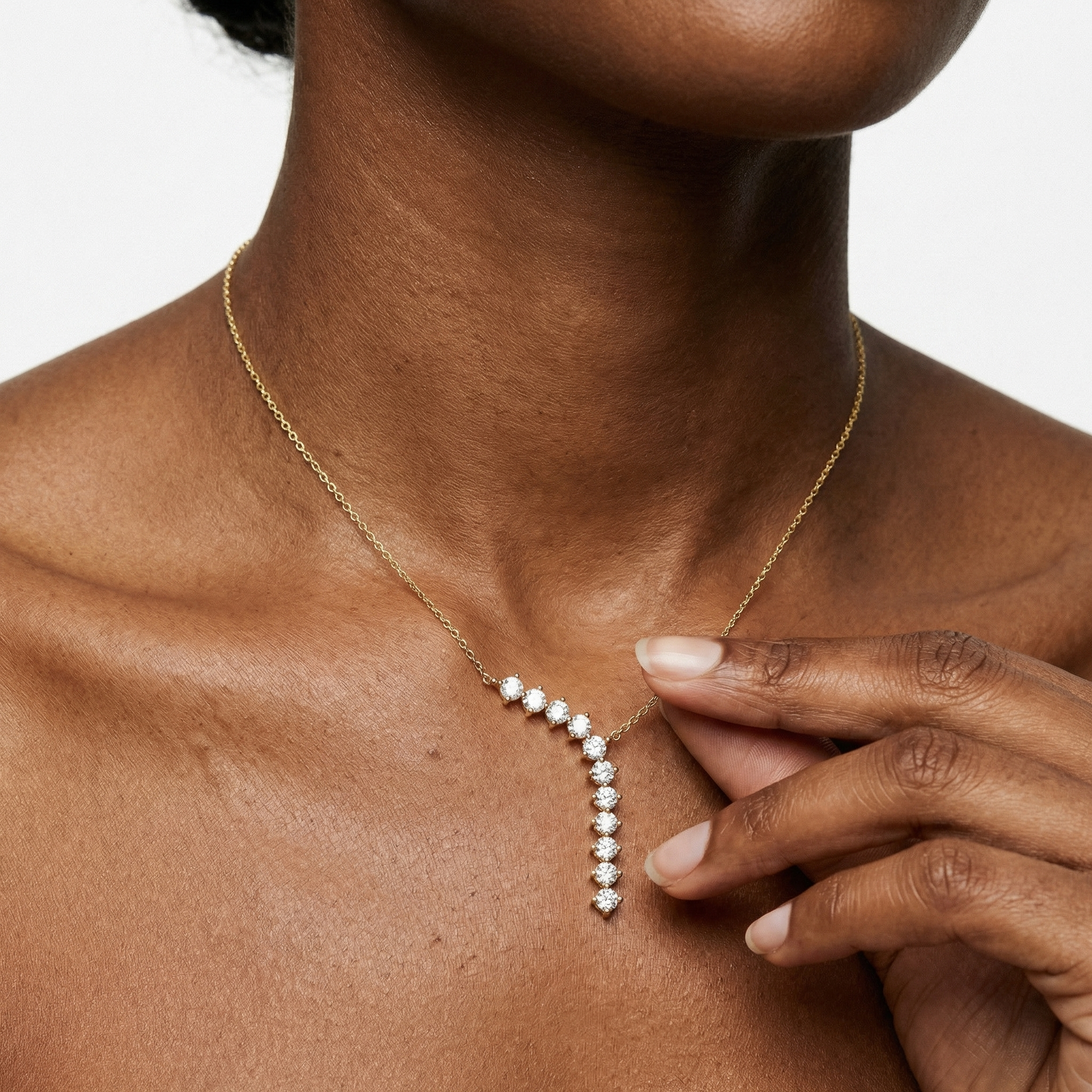 Brexine Moissanite Necklace