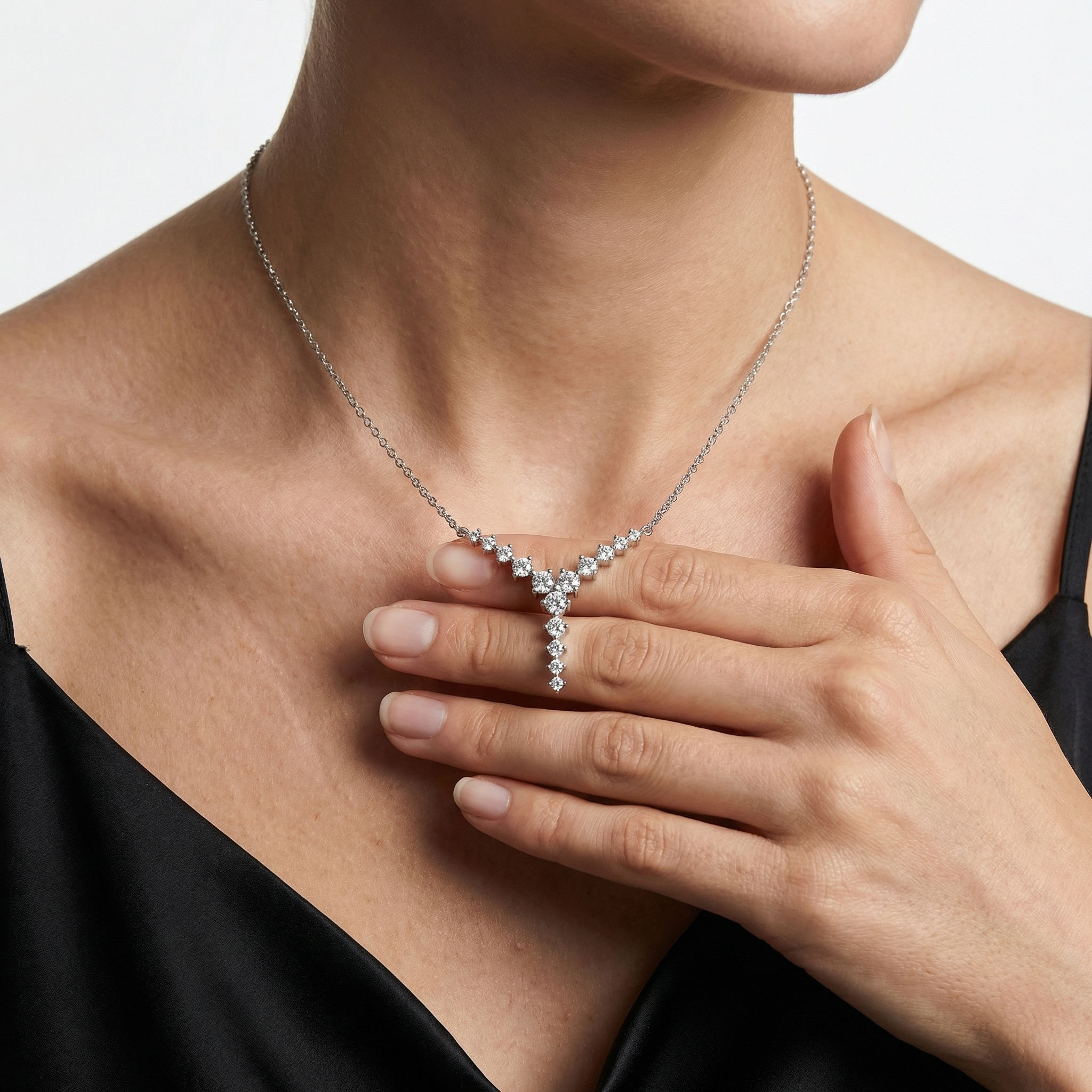 Lumine Moissanite Necklace