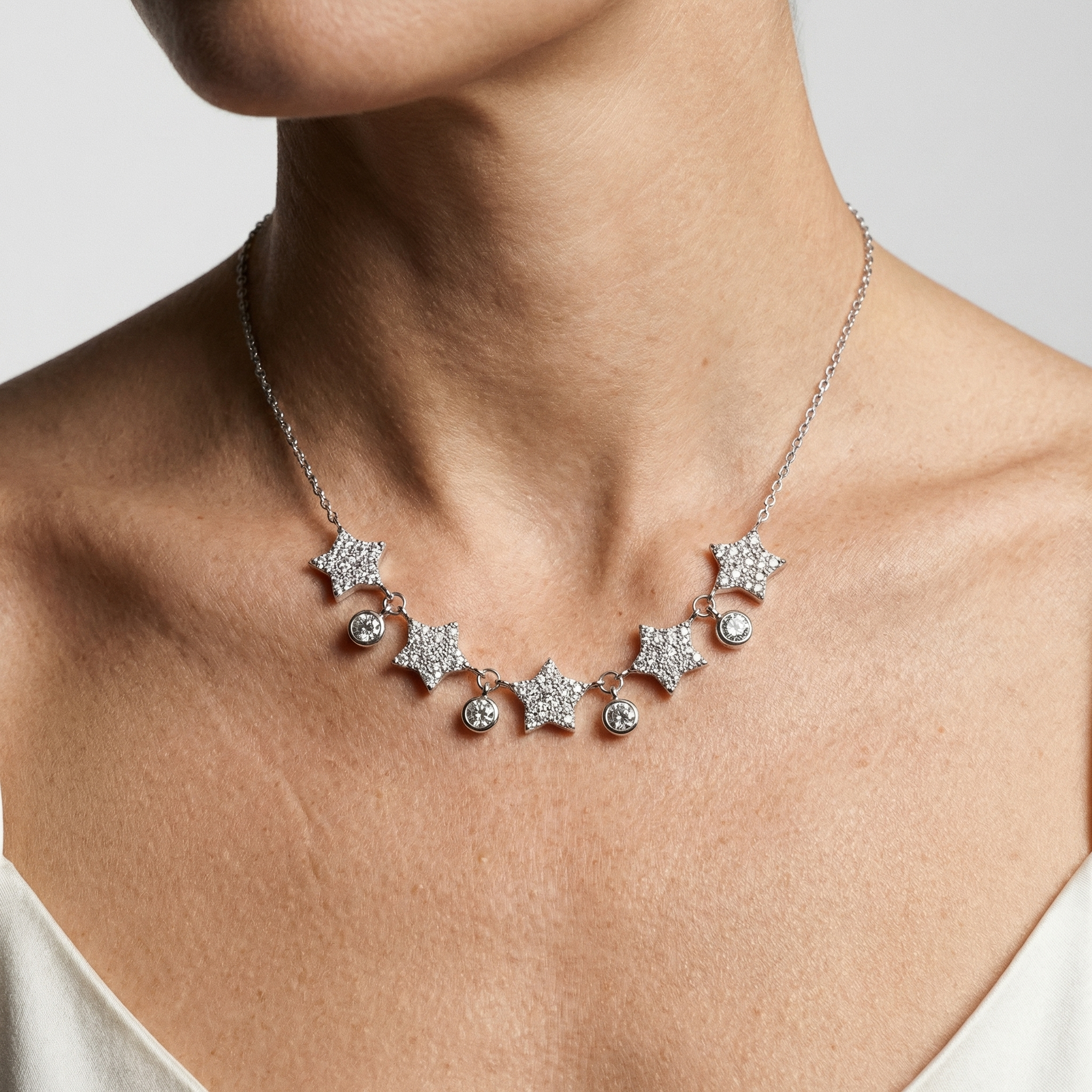 Solvine Moissanite Necklace