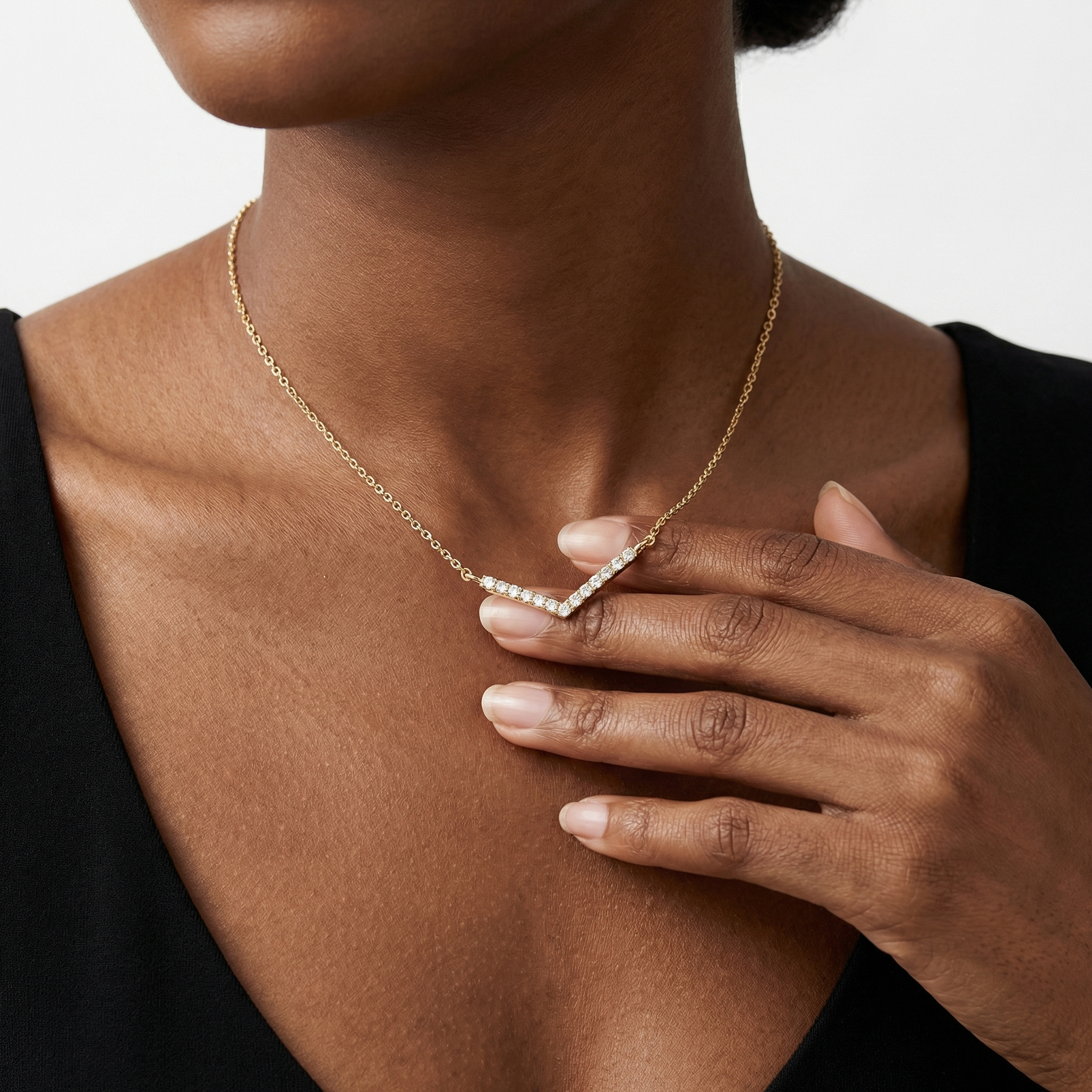 Nerova Moissanite Necklace