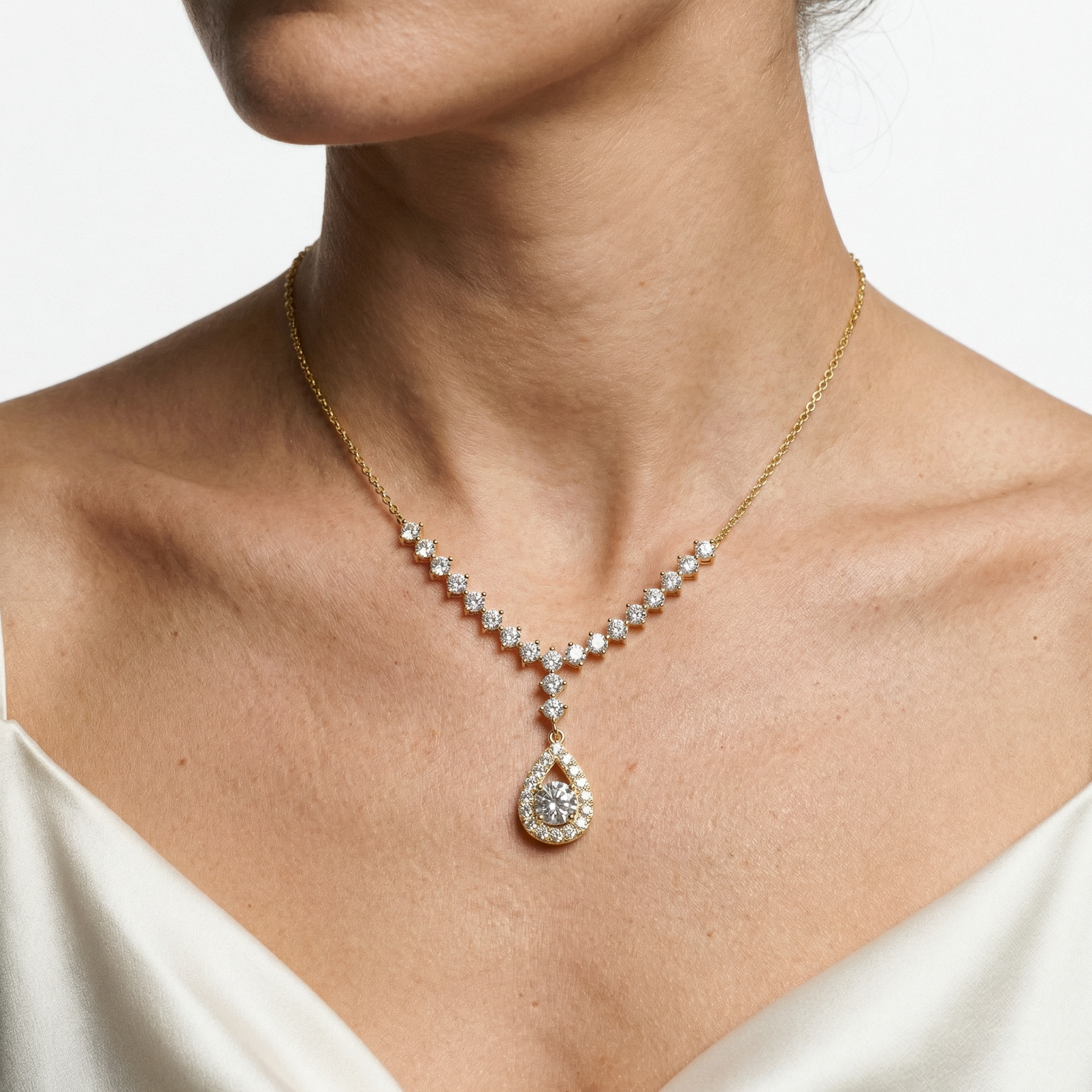 Talova Moissanite Necklace
