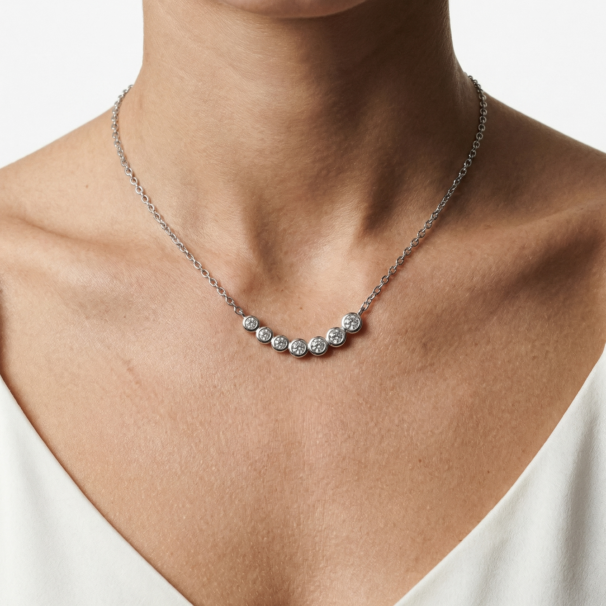 Rowine Moissanite Necklace