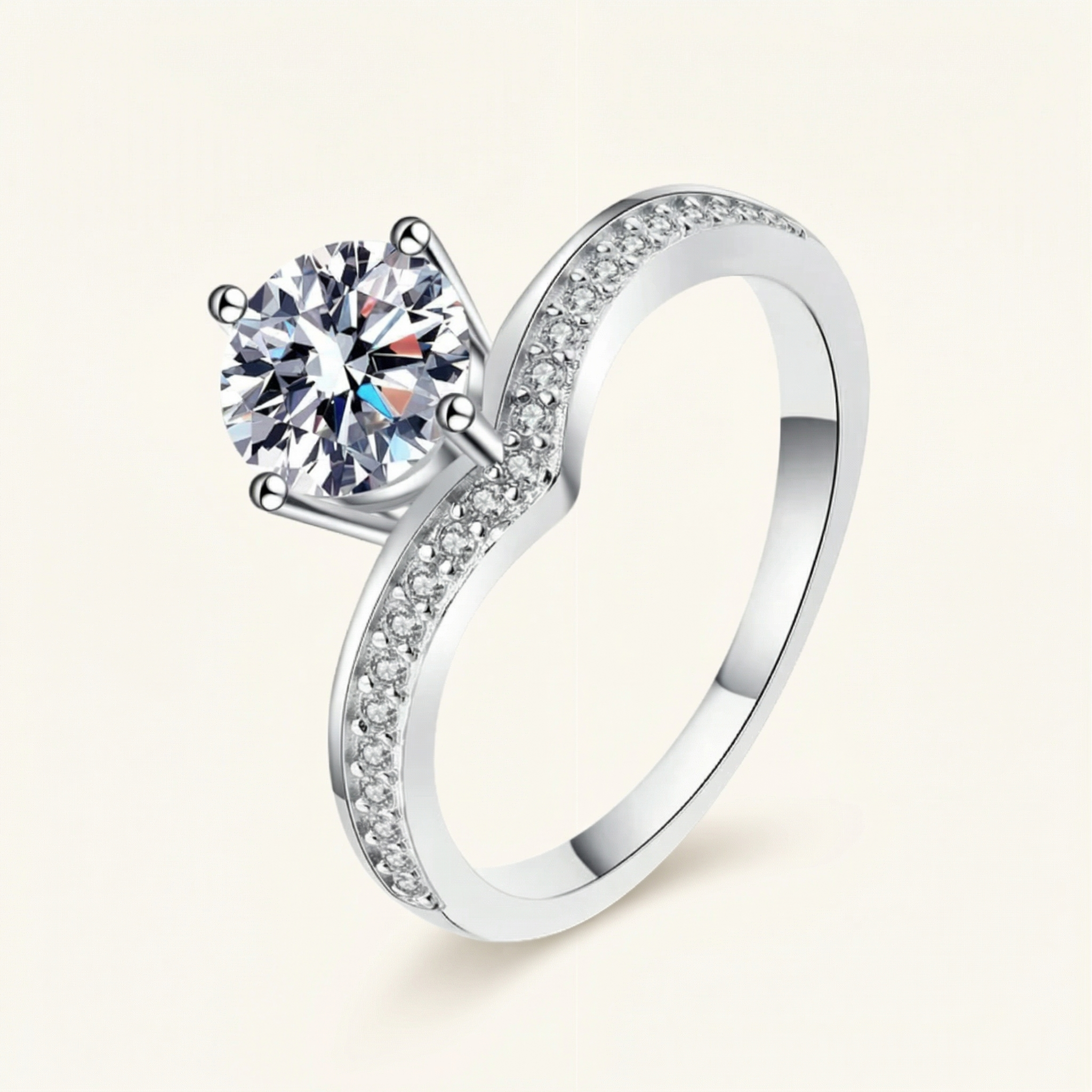 Vanna Moissanite Ring