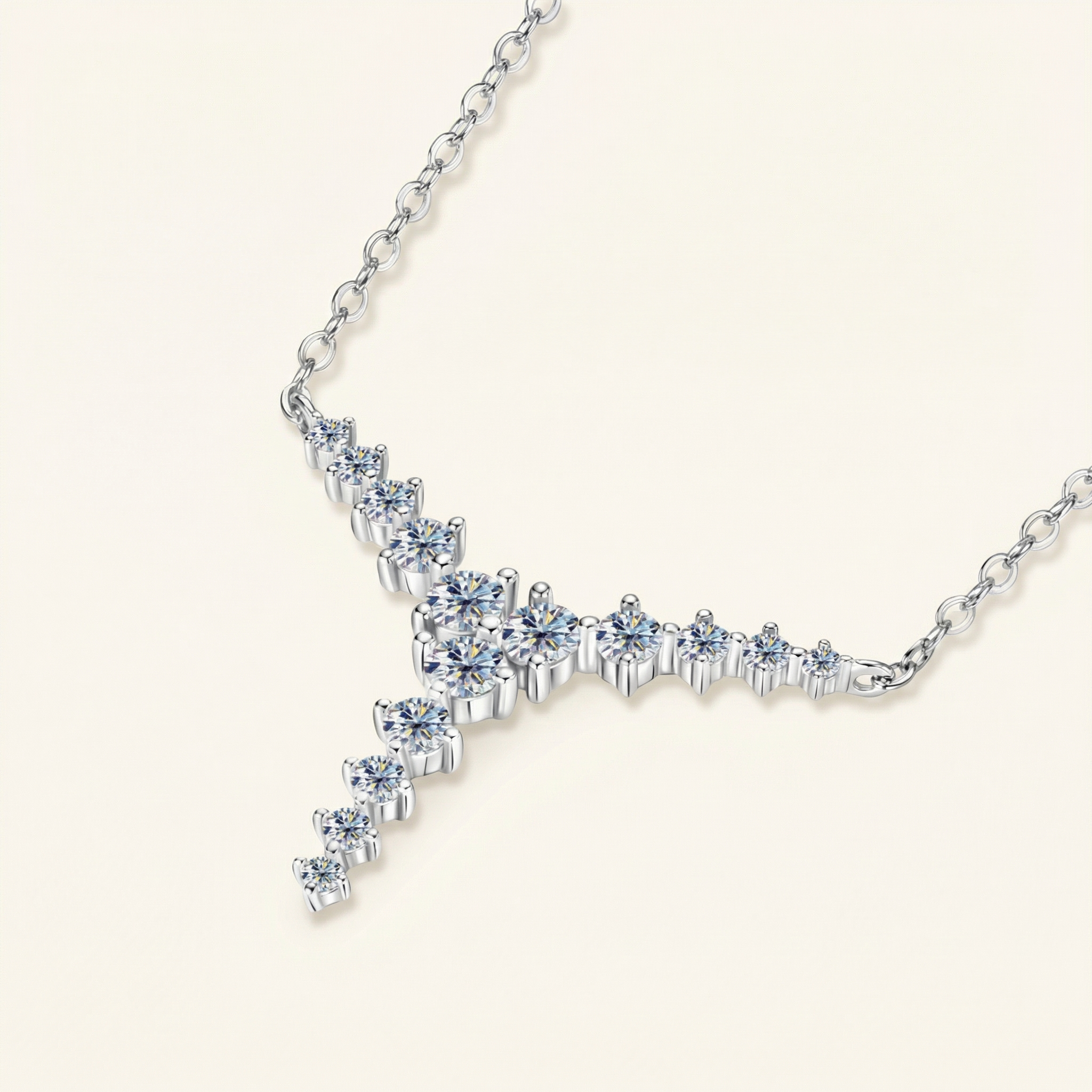 Lumine Moissanite Necklace