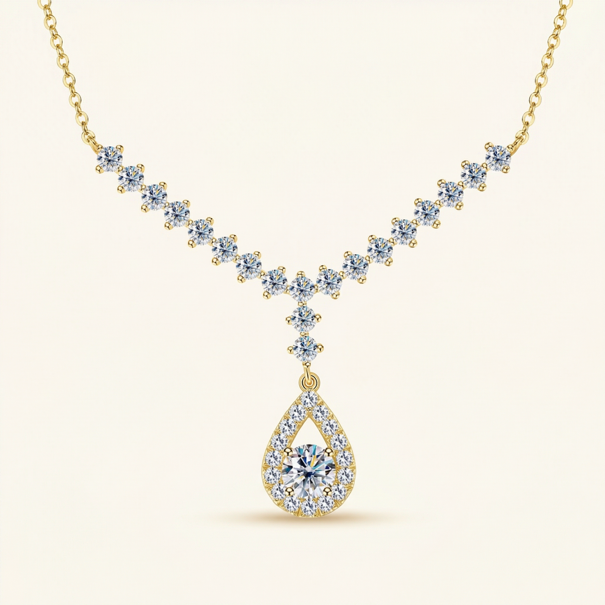 Talova Moissanite Necklace