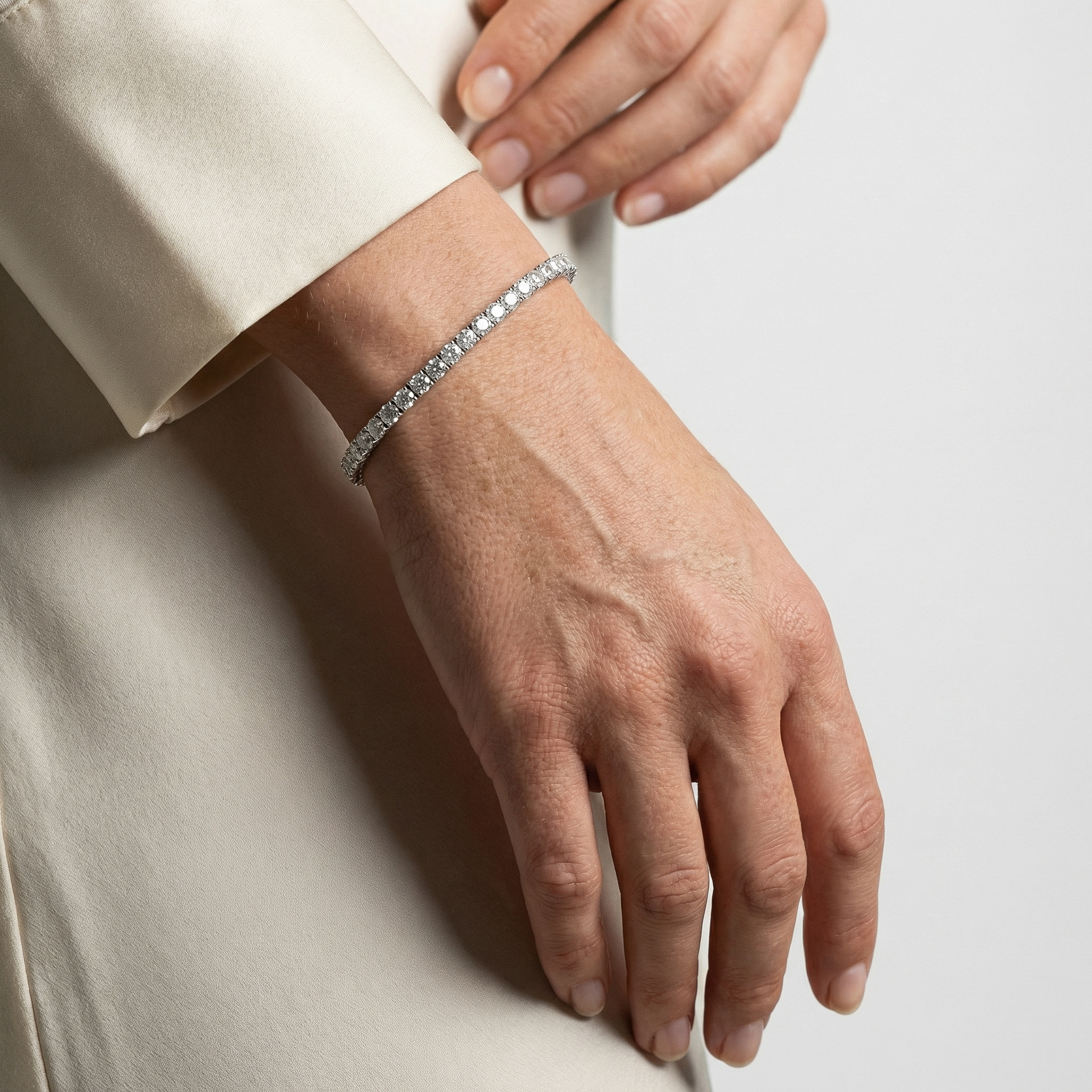 Moissanite Tennis Bracelet - 3mm