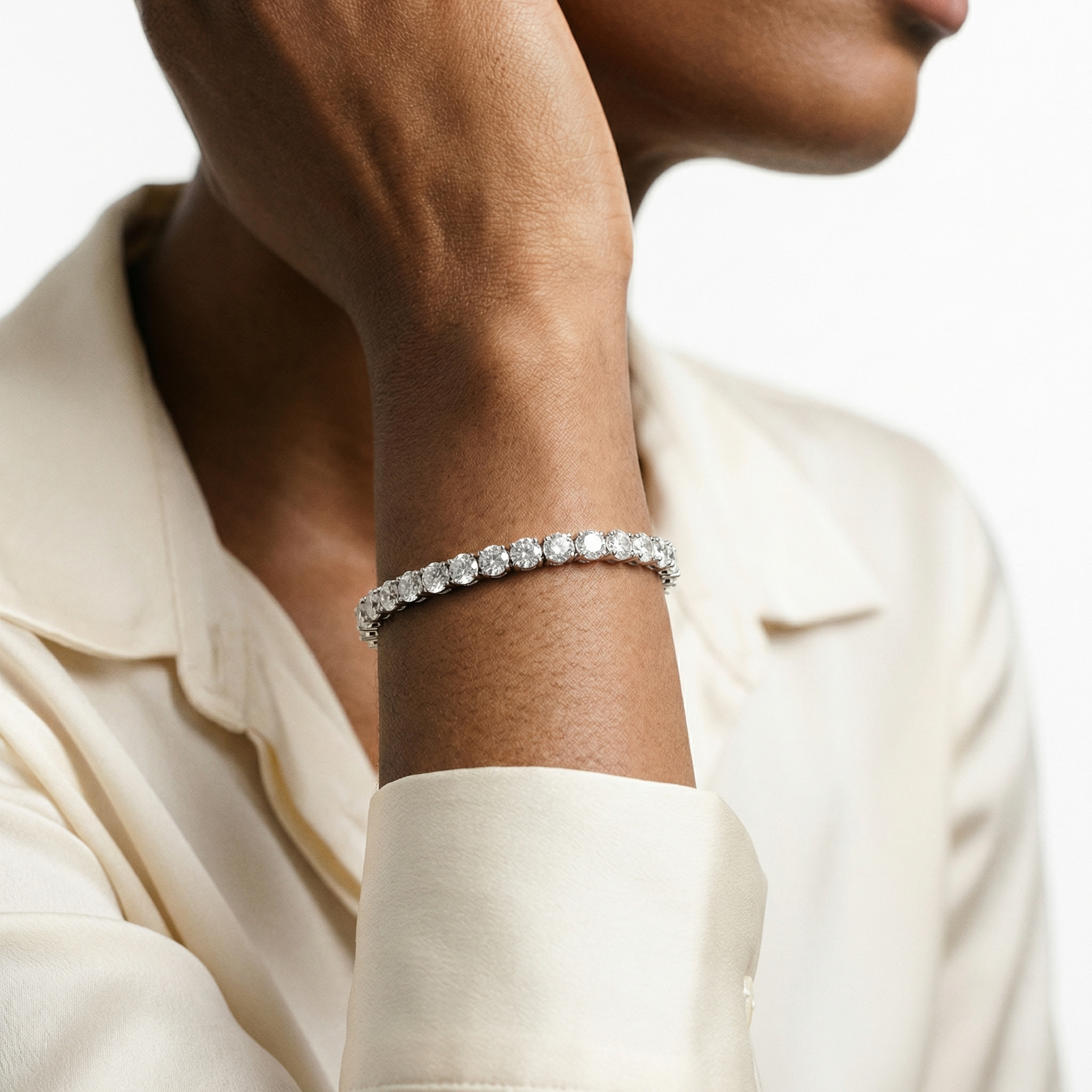 Moissanite Tennis Bracelet - 5mm