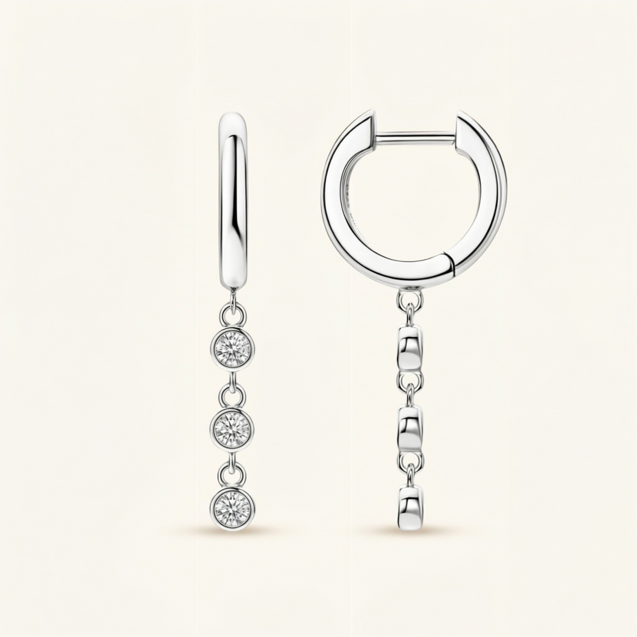 Avila Moissanite Earring