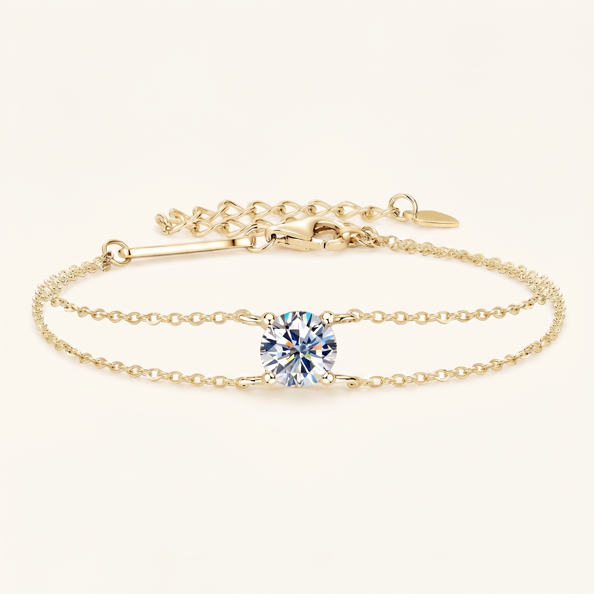 Dove Moissanite Bracelet