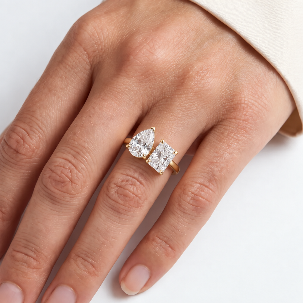 Quinn Moissanite Ring