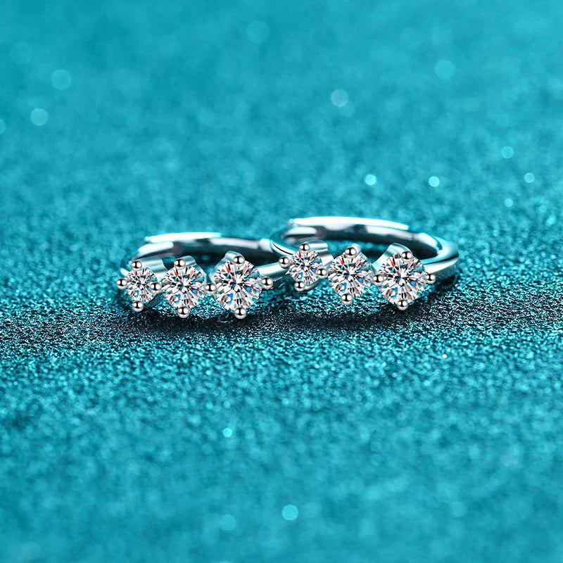 Mireille Moissanite Earring