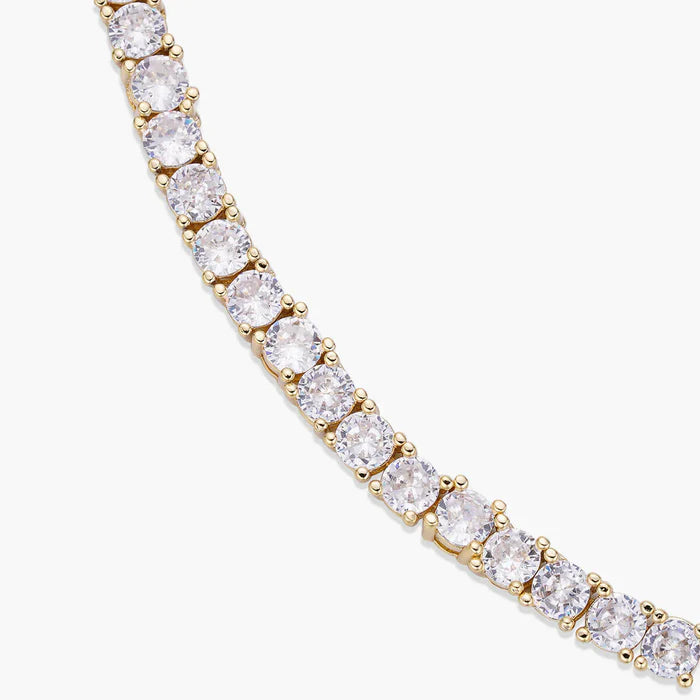 Moissanite Tennis Necklace - 4mm