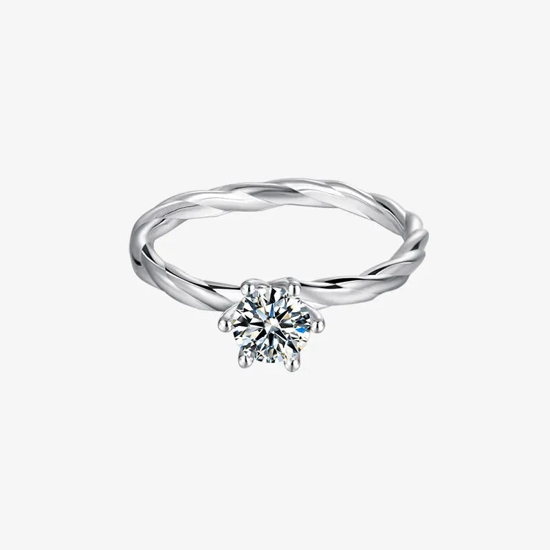 Tinsley Moissanite Ring