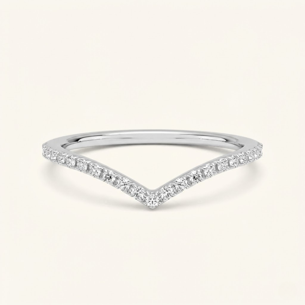Yasmine Moissanite Ring