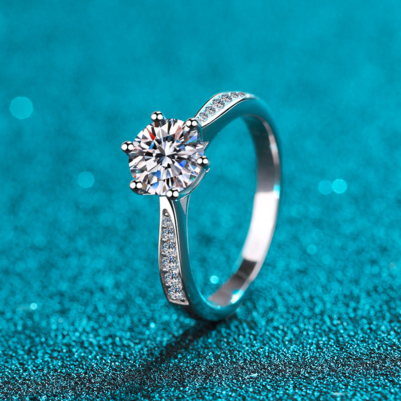 Elle Moissanite Ring