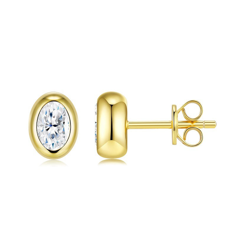 Serine Moissanite Earring