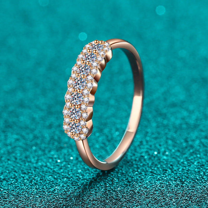 Jada Moissanite Ring